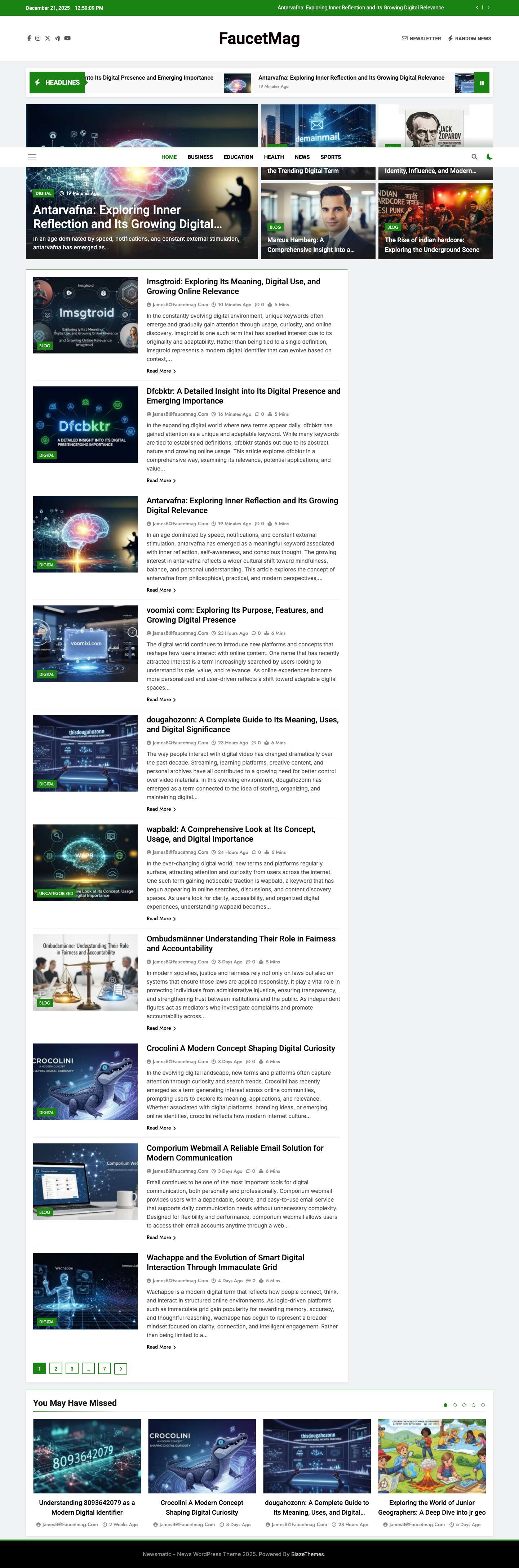 FaucetMag - - Full Screenshot