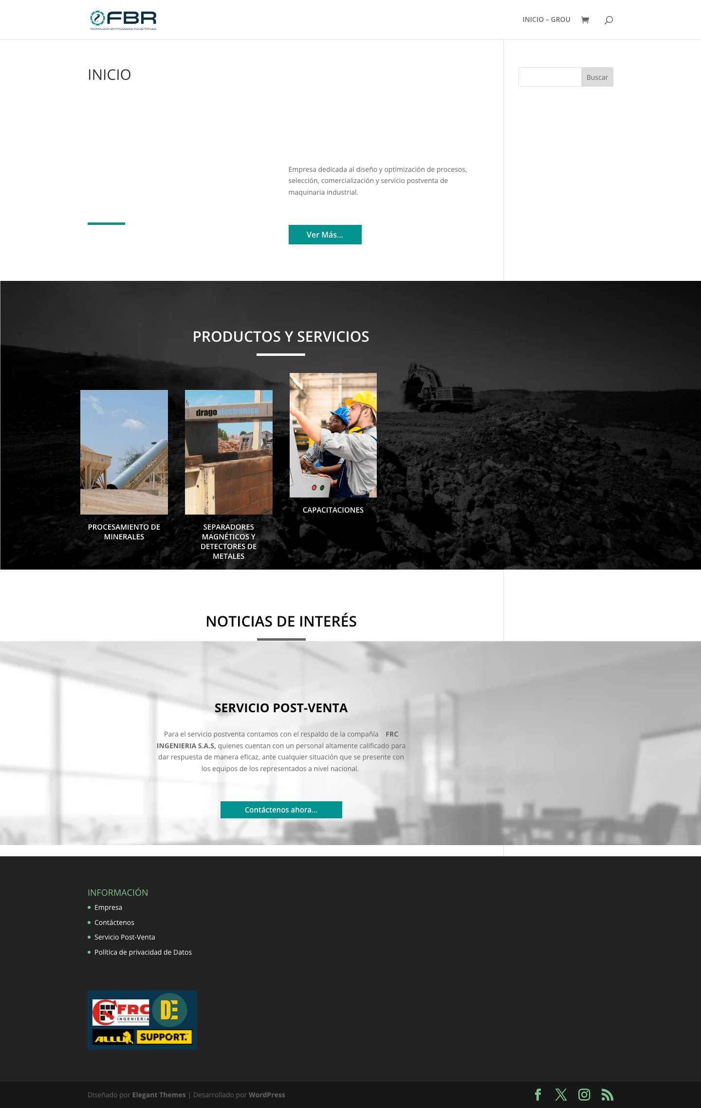 FBR | Tecnología en procesos industriales. - Full Screenshot