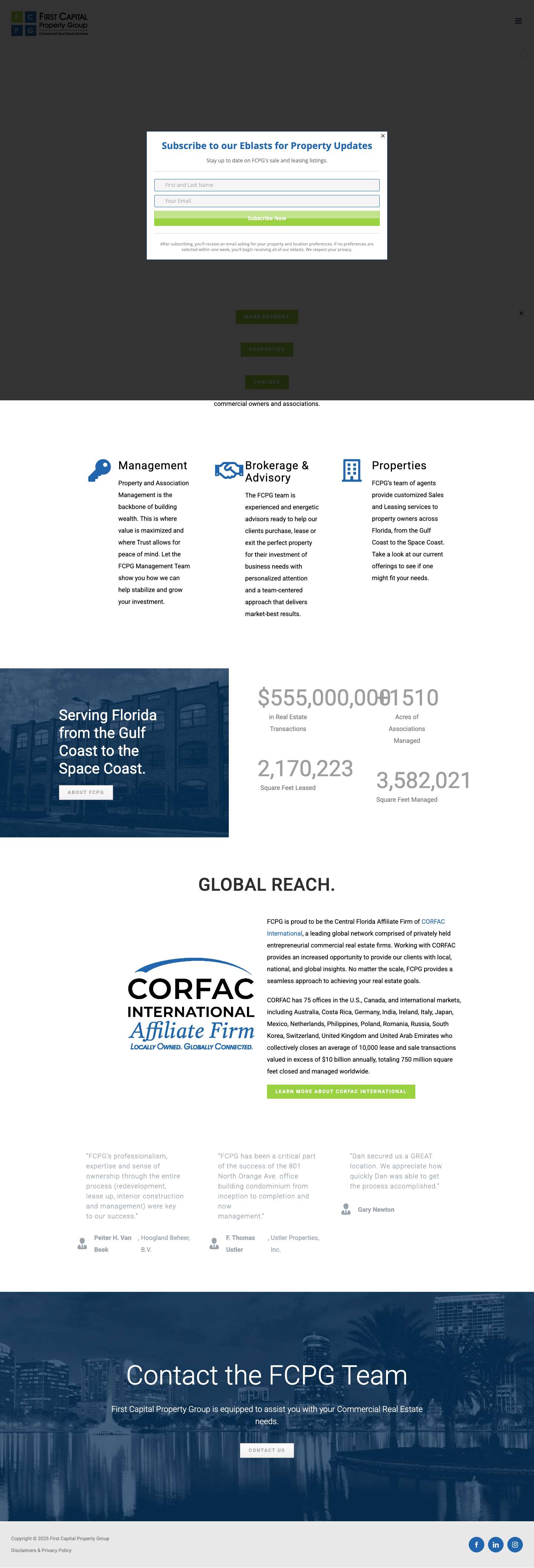 Home - FCPG - Full Screenshot