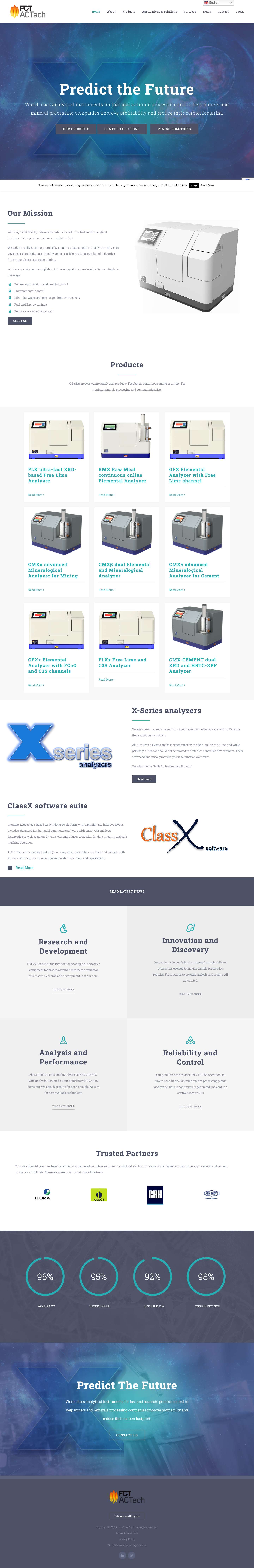 Home - FCT ACTech - Full Screenshot