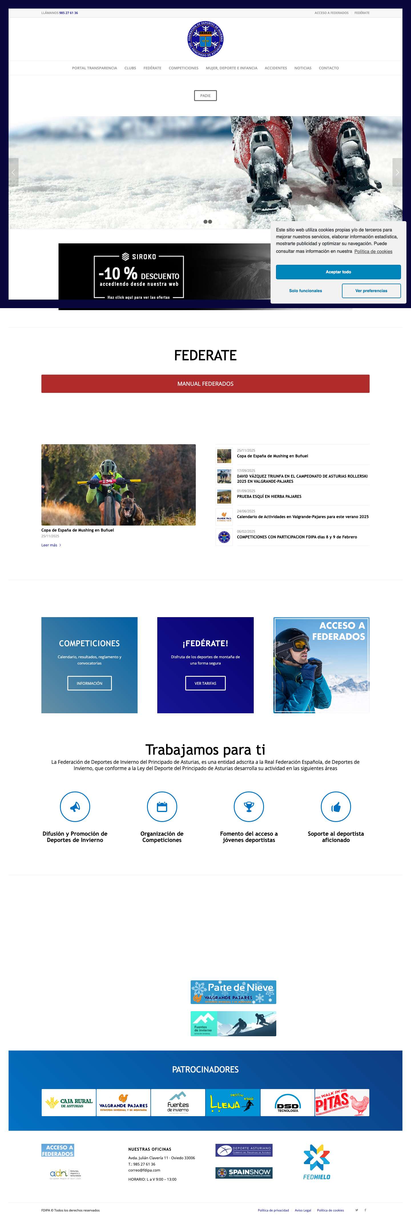 HOME - FDIPA - Full Screenshot