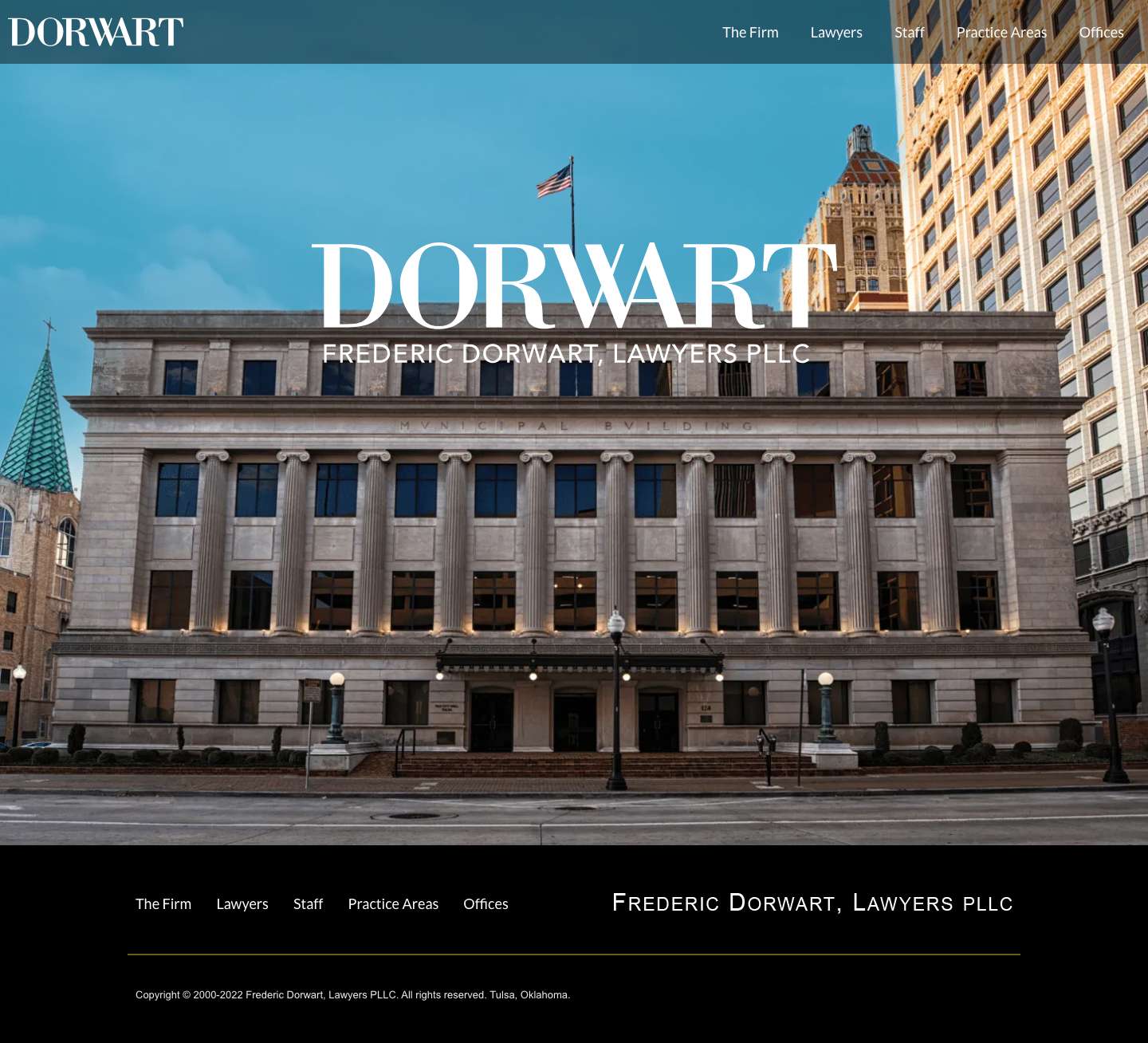 FD Lawyers PLLC | Tulsa Business & Litigation Attorneys - Full Screenshot