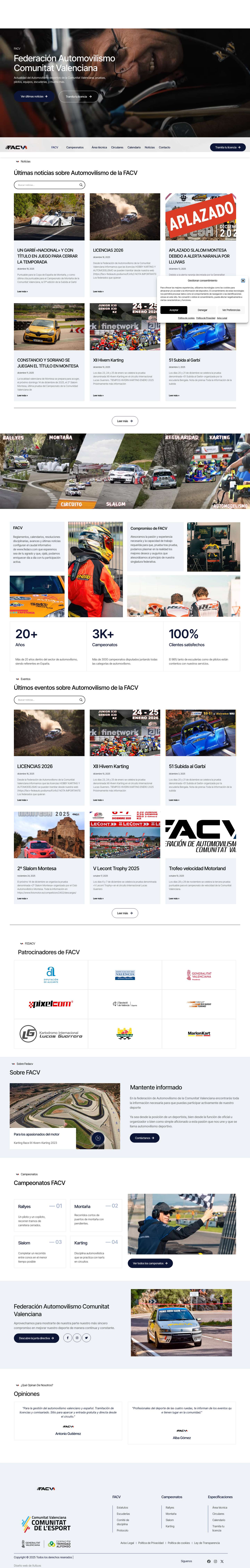 FACV - Inicio - Full Screenshot