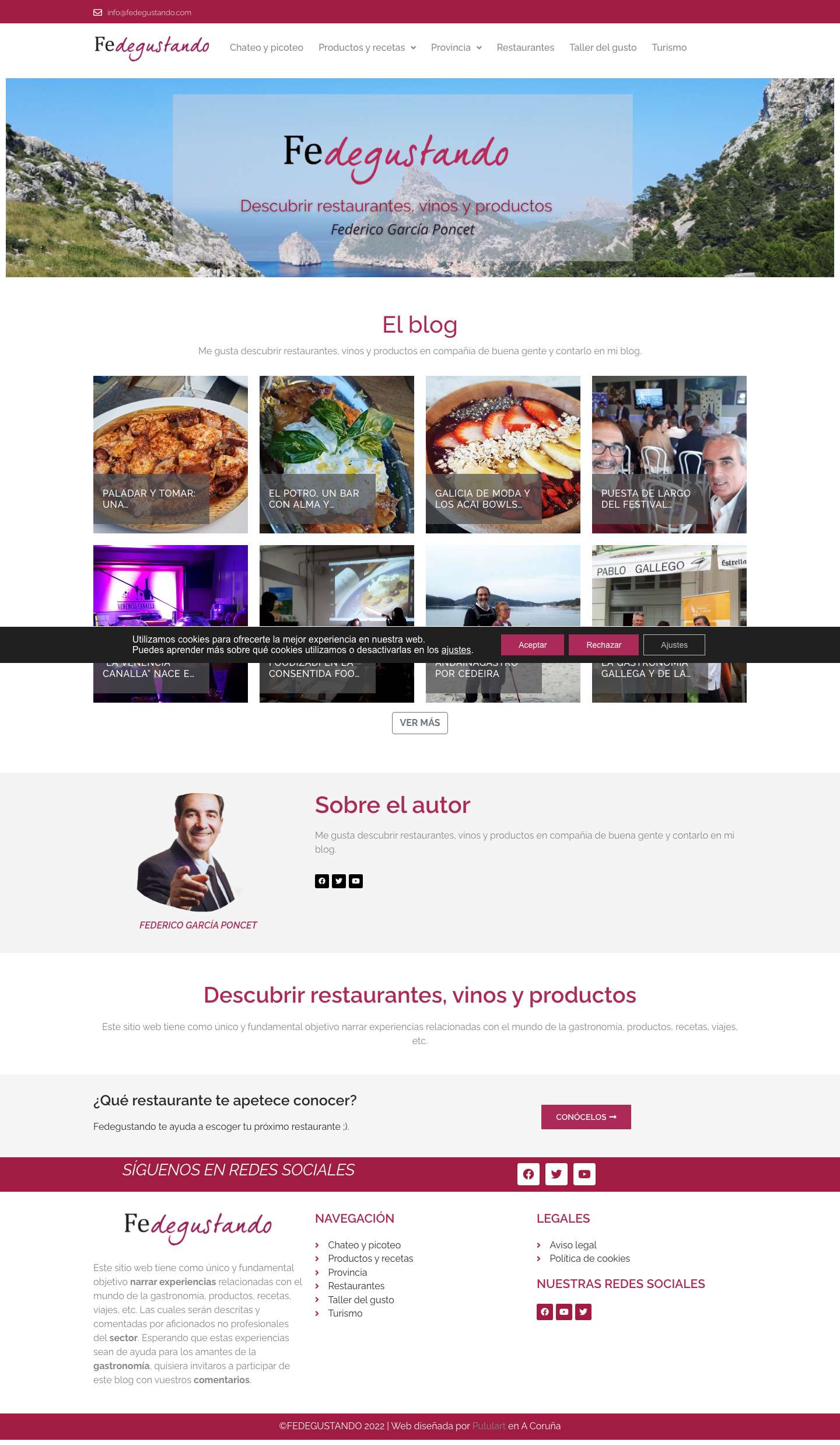 Fedegustando - Full Screenshot