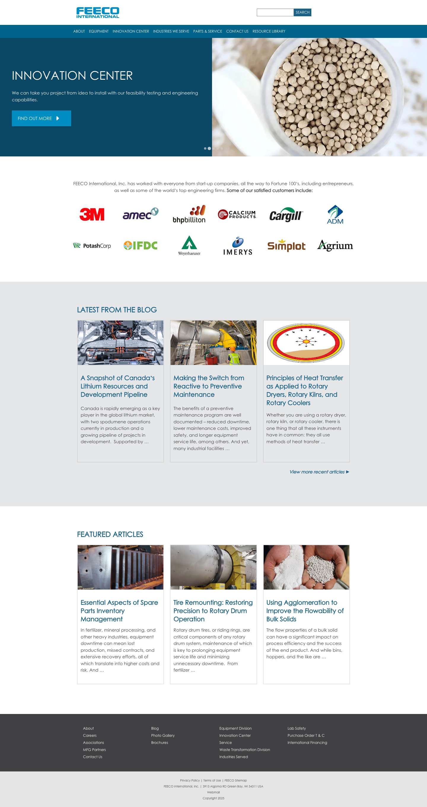 FEECO International, Inc. - Full Screenshot