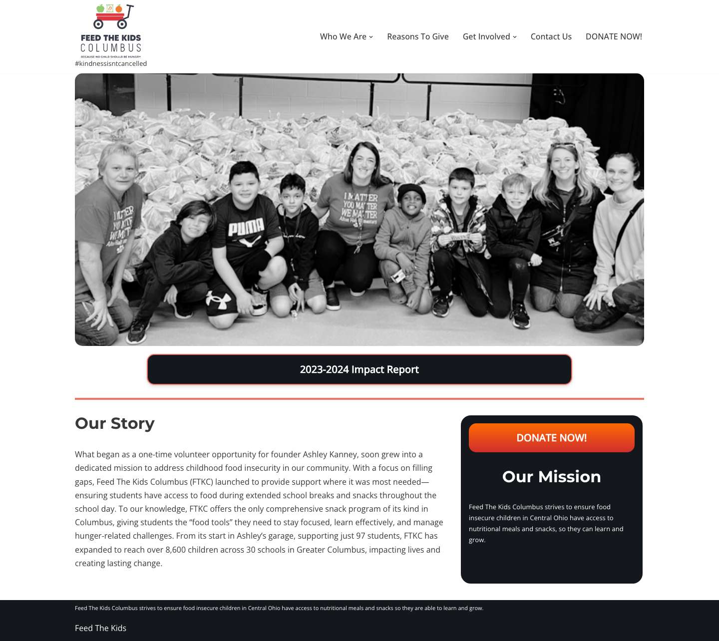 Feed The Kids Columbus – #kindnessisntcancelled - Full Screenshot