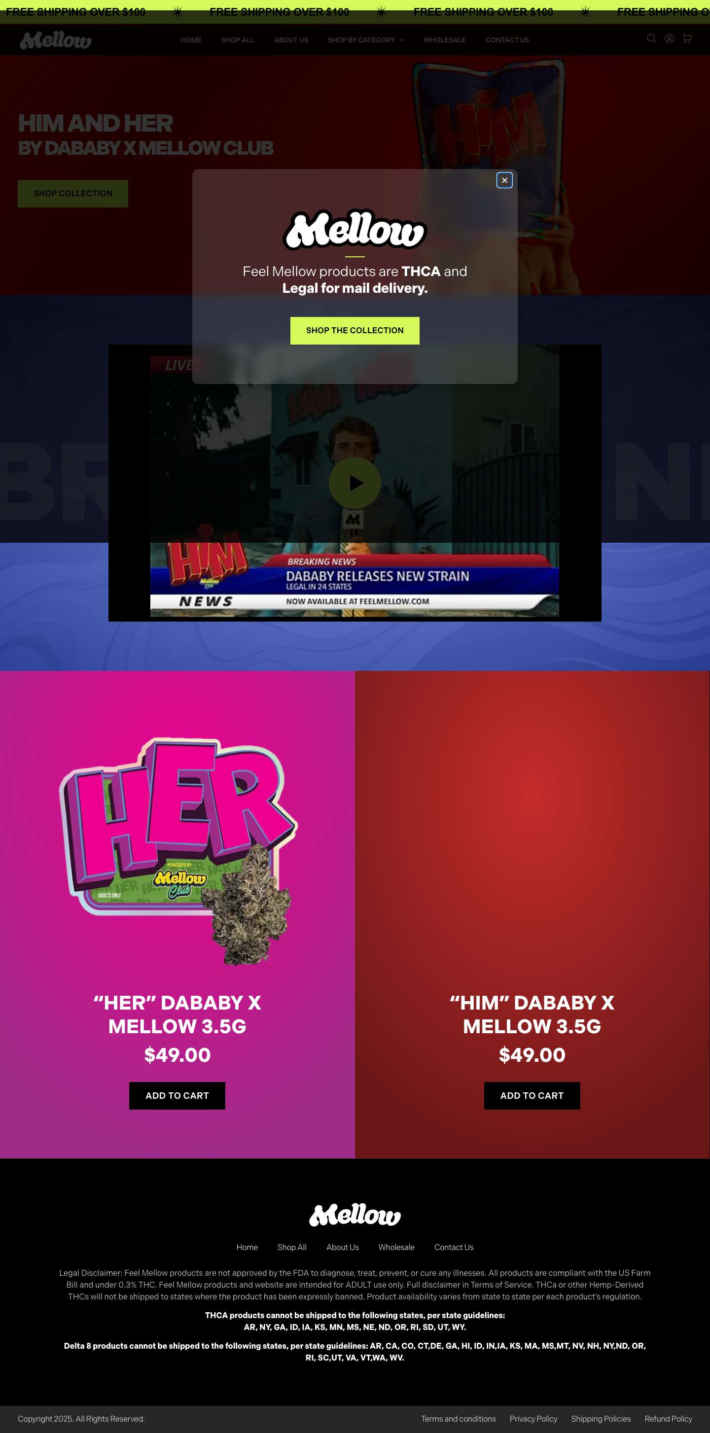 DaBaby x Mellow Club - Feel Mellow - Full Screenshot