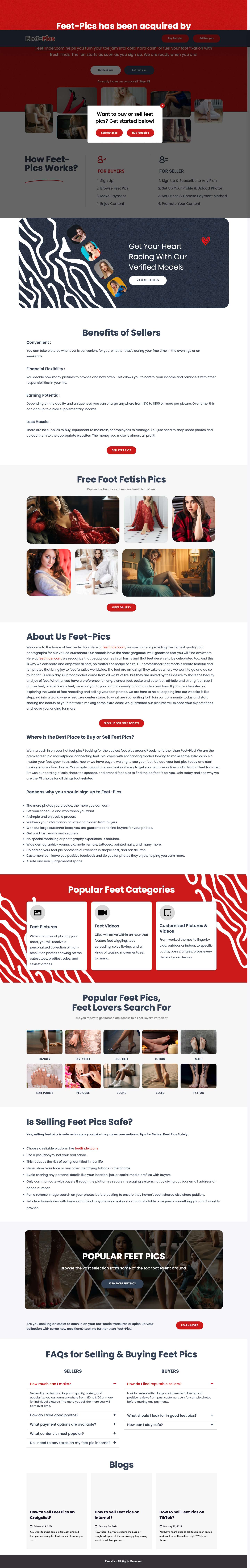 Feet-Pics: Top & Trusted Platform to Buy & Sell Feet Pics - Full Screenshot