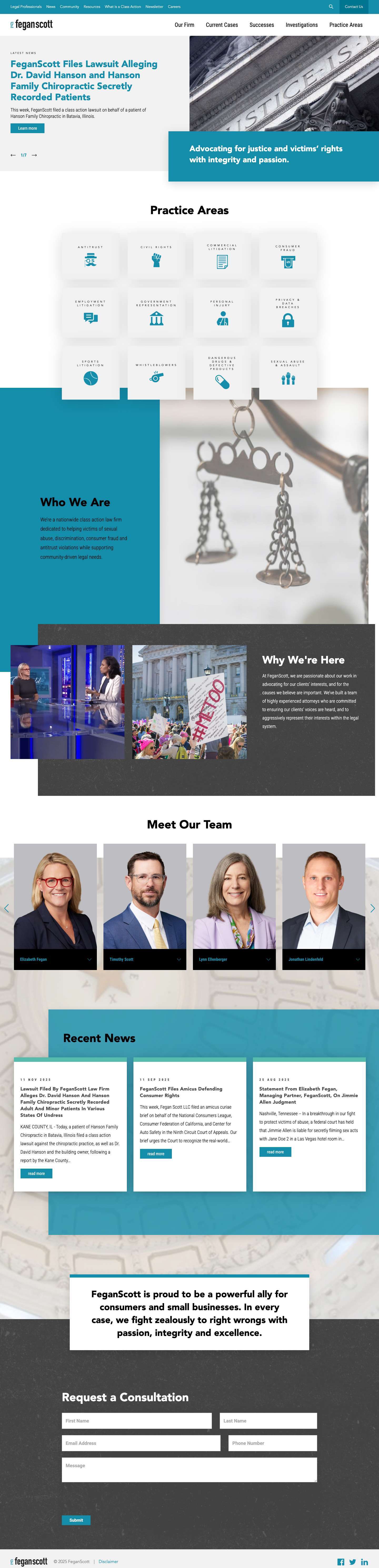 FeganScott | FeganScottSearch Button IconSearch Button IconSearch Button Icon - Full Screenshot