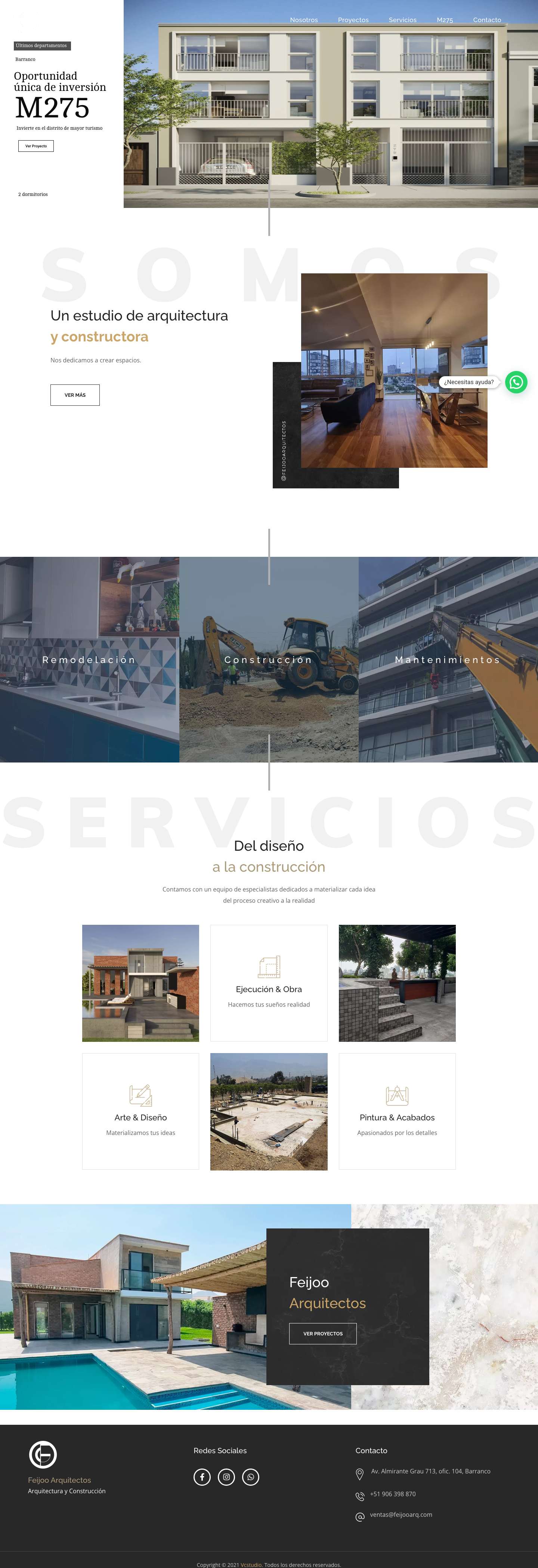 Feijoo ArquitectosJoinchat - Full Screenshot