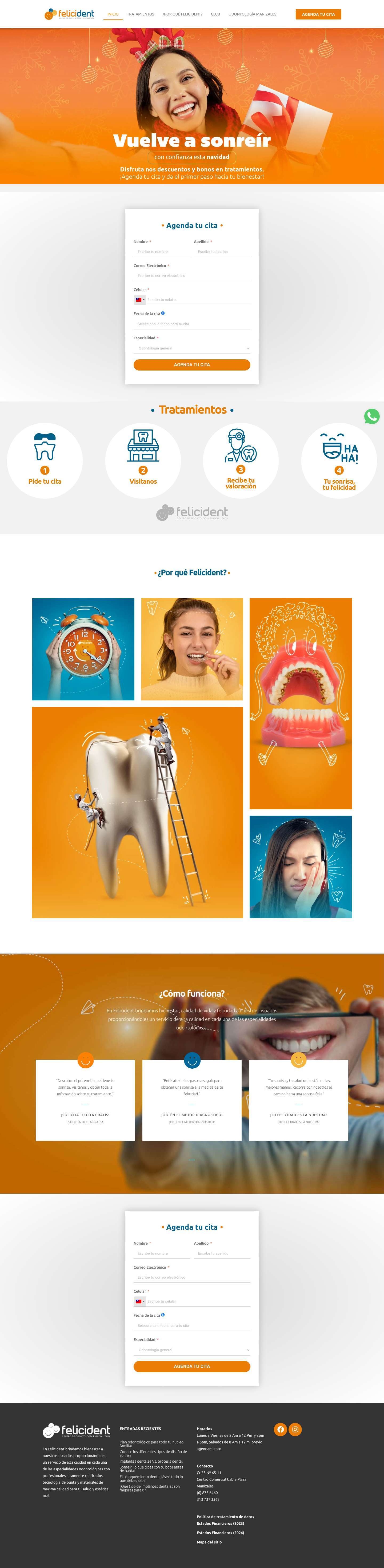 Felicident – Tu Sonrisa, tu felicidad. - Full Screenshot