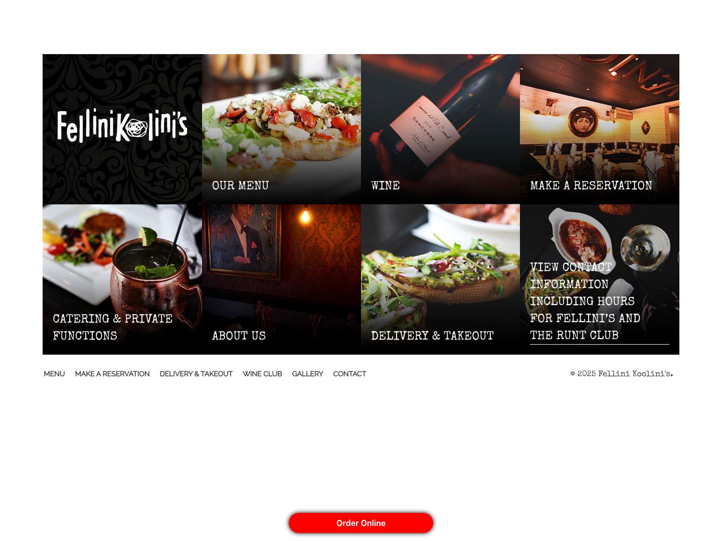 Fellini Koolini's | Authentic Cuisine | Order Take Out & Delivery - Full Screenshot