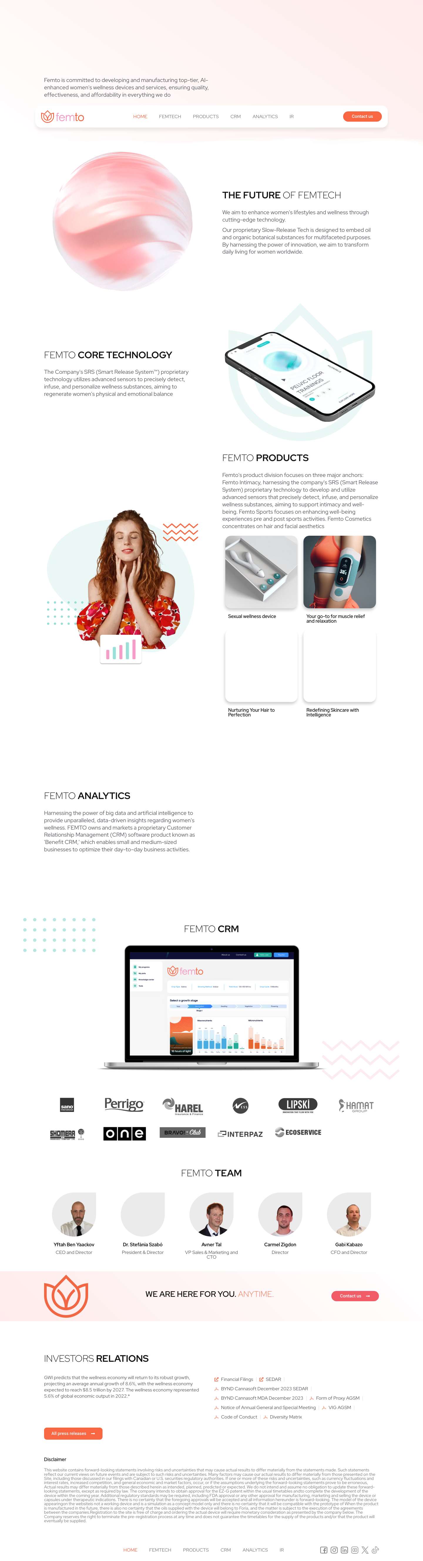 Home - Femto - Full Screenshot