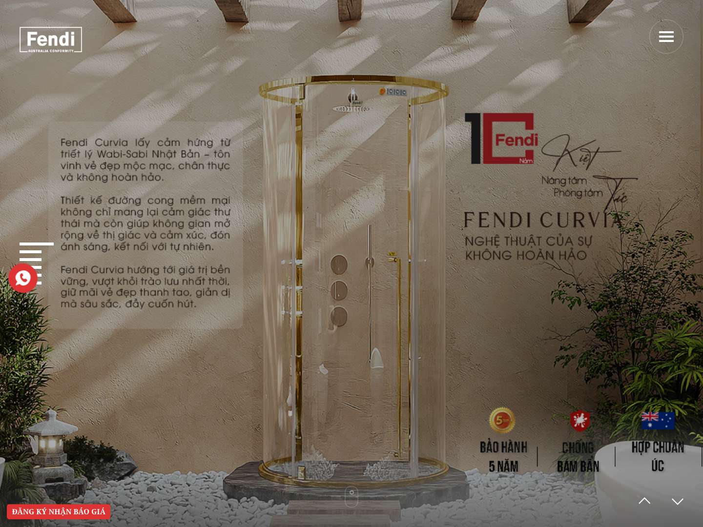 Home - Fendi - Full Screenshot