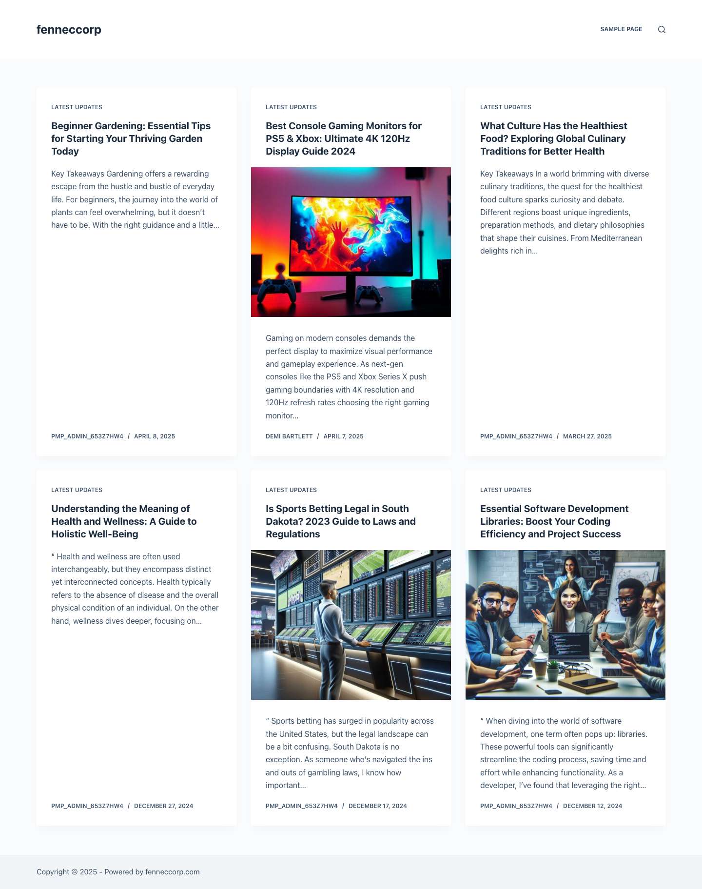 fenneccorp - Full Screenshot