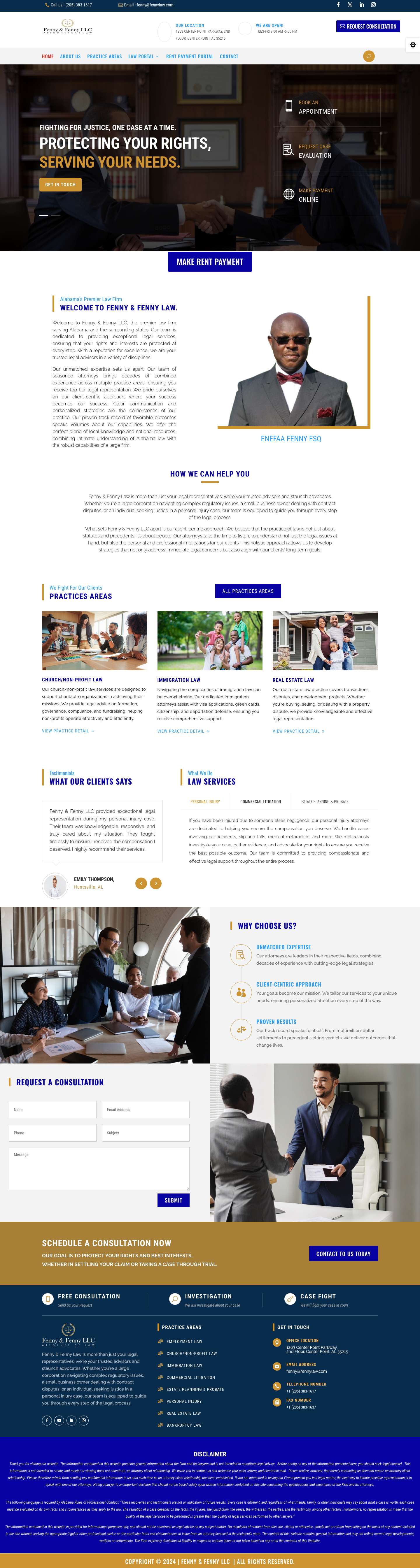 Fenny & Fenny LLC | - Full Screenshot