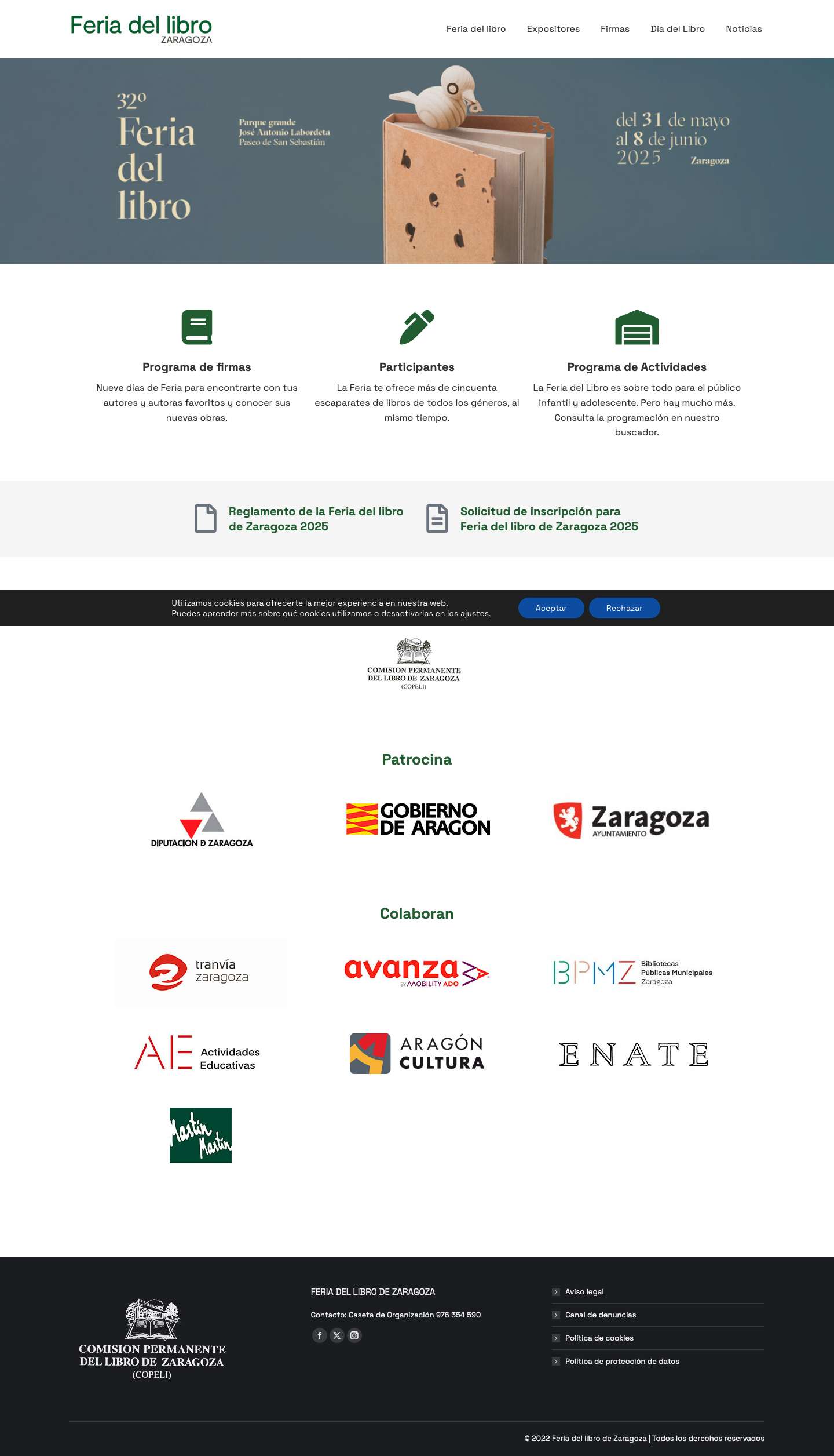 Feria del Libro de Zaragoza - Feria del Libro de Zaragoza - Full Screenshot