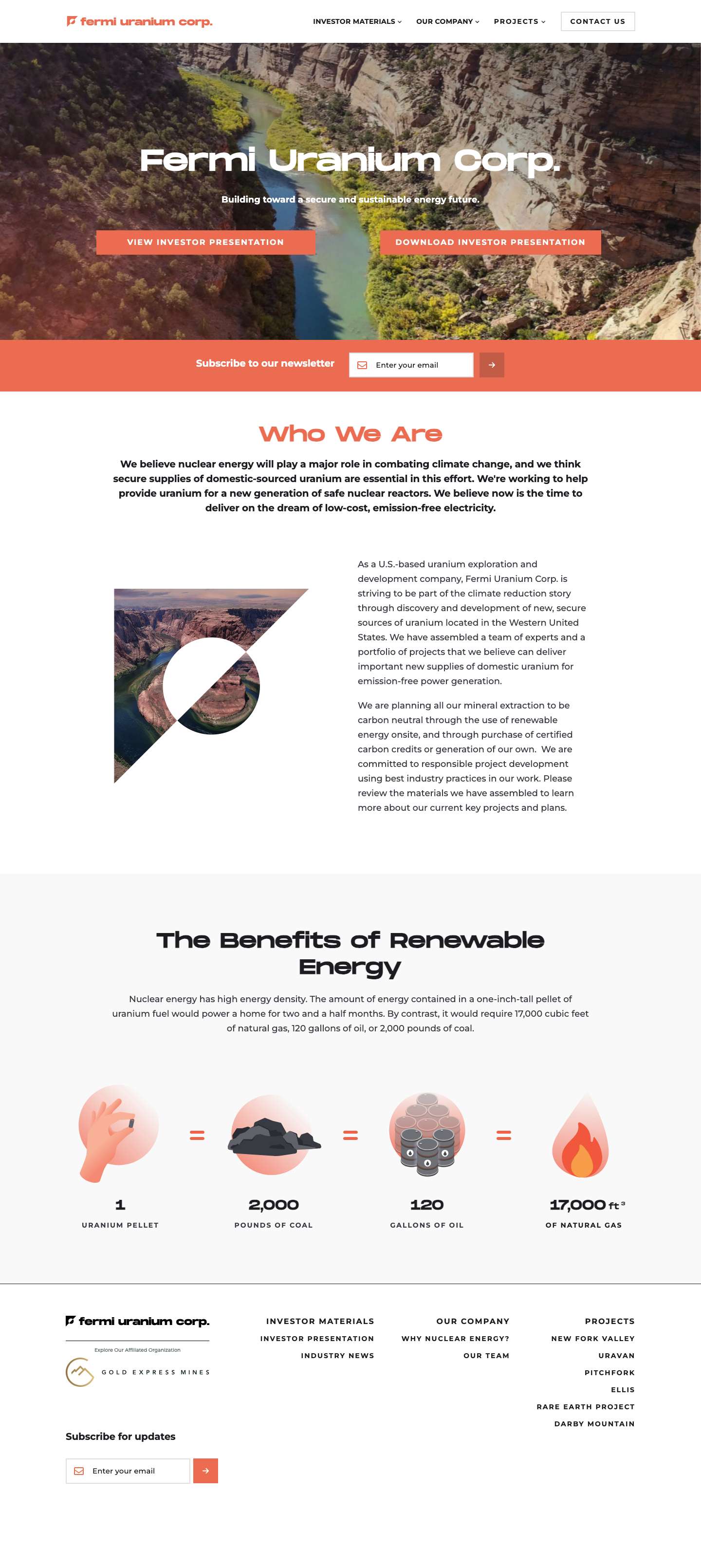 Home - Fermiuranium - Full Screenshot