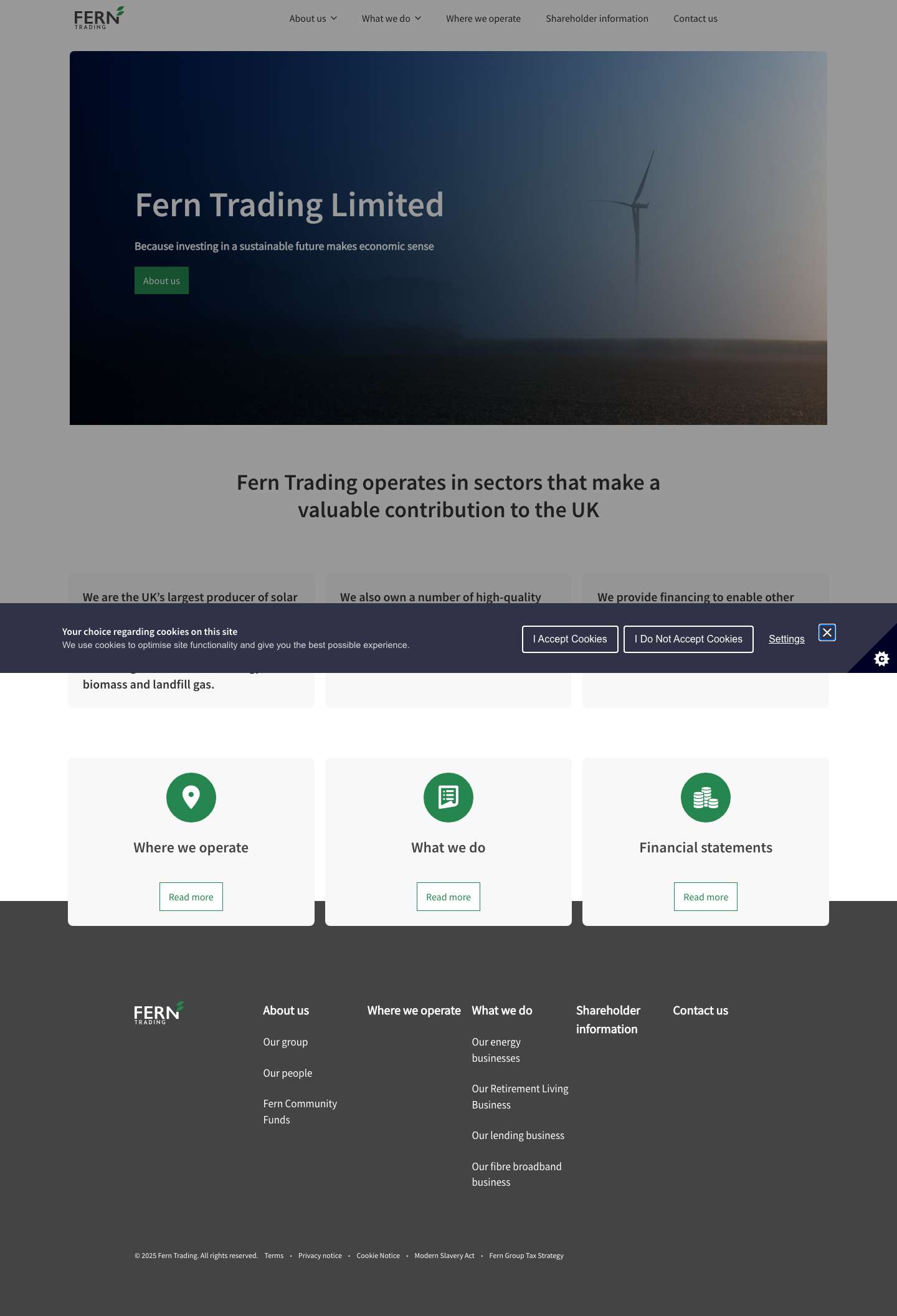 Fern Trading - Full Screenshot