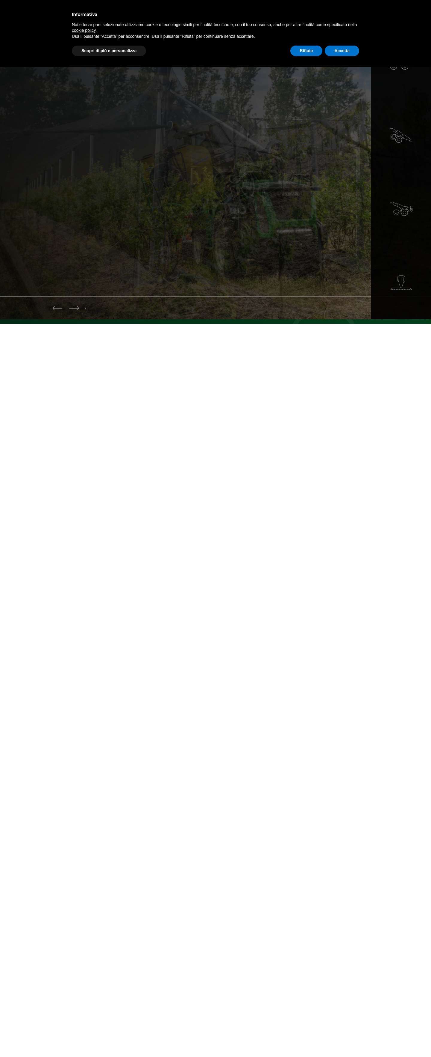 FERRARI | Trattori specializzati, Motofalciatrici, Motocoltivatori - Full Screenshot