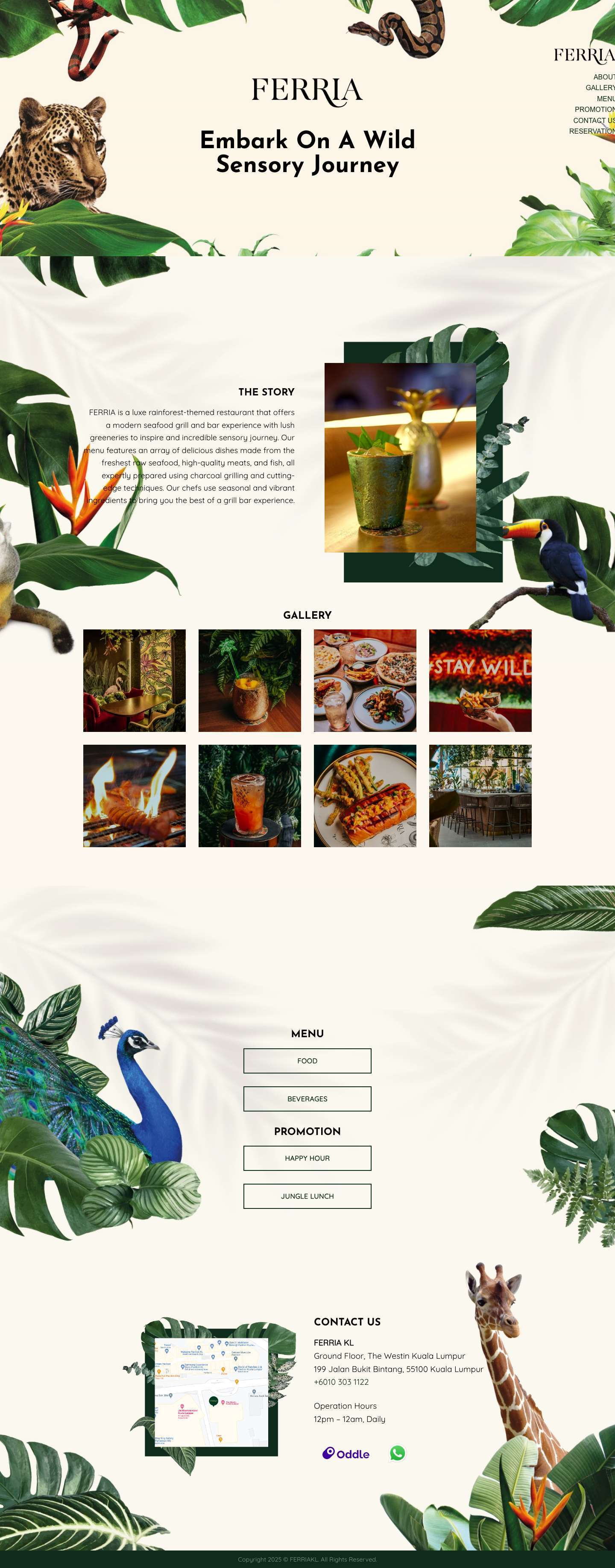 Home - Ferria KL - Full Screenshot