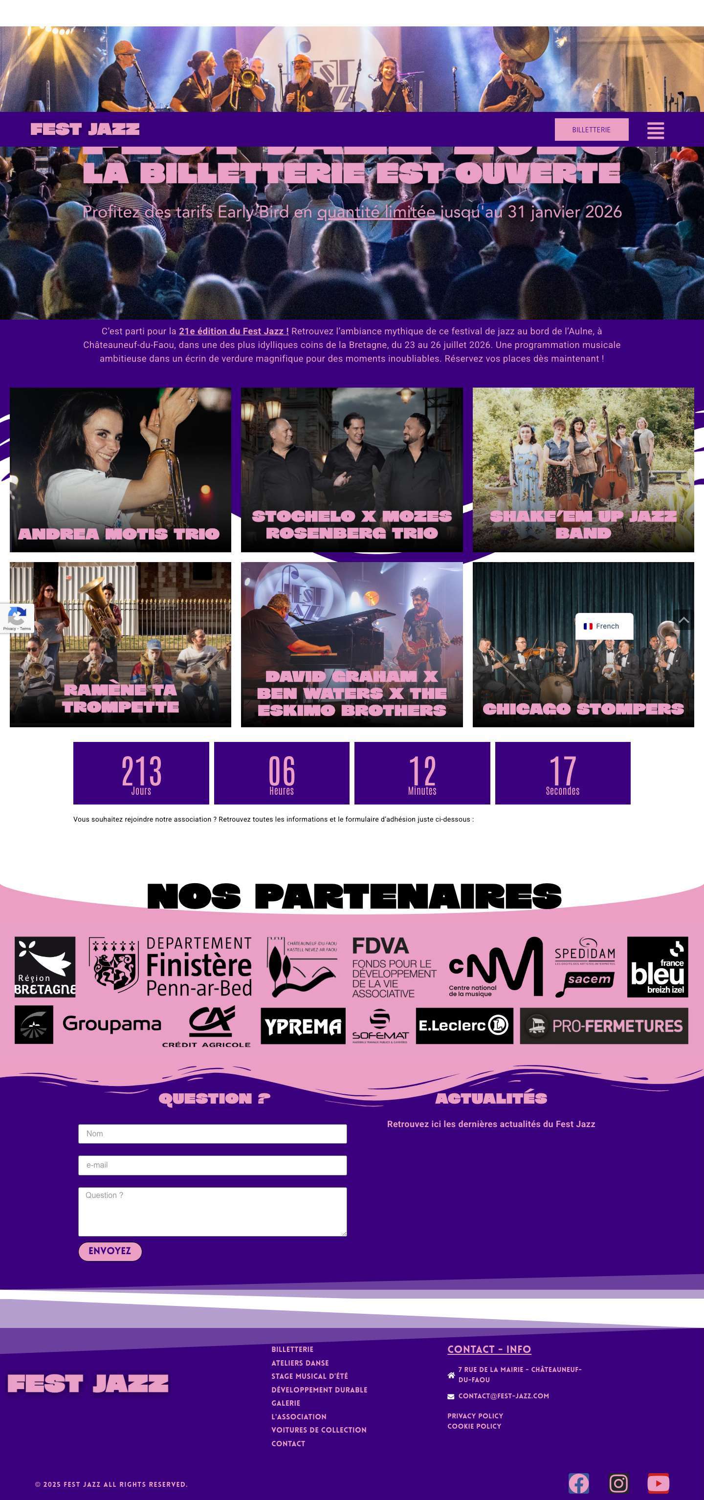 Fest Jazz 2026 - Full Screenshot