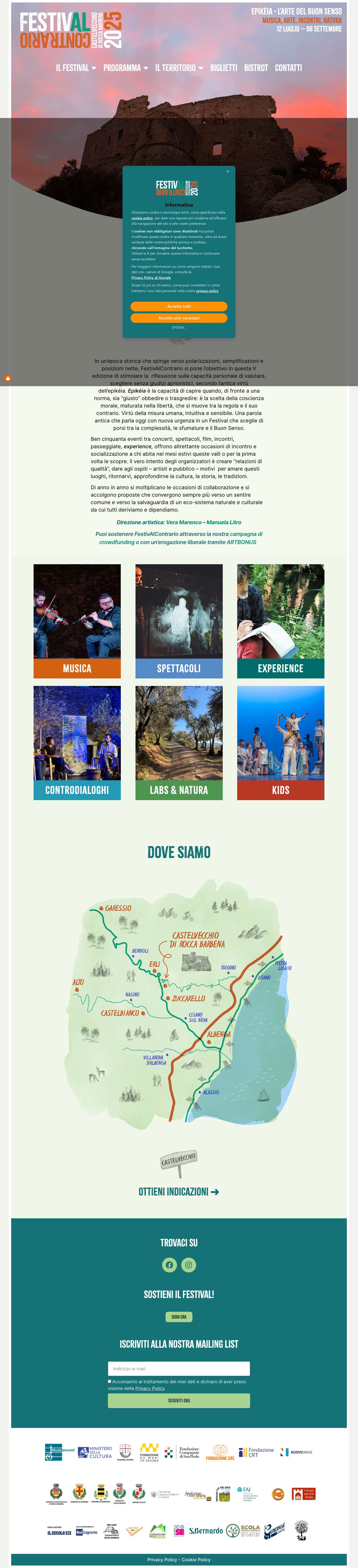 FestivAlContrario 2025 – Epikéia • l’Arte del Buon Senso - FestivAlContrario - Full Screenshot