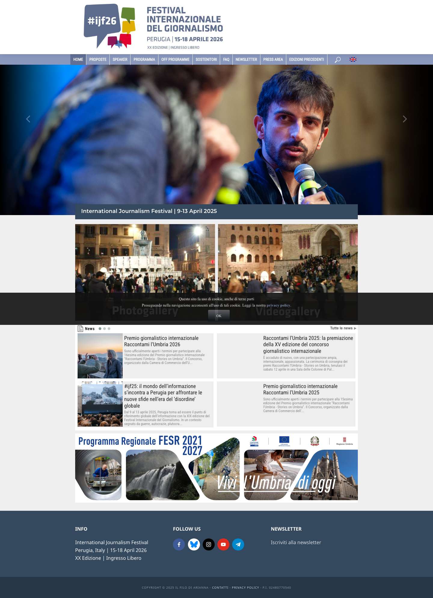 Festival Internazionale del Giornalismo - Full Screenshot