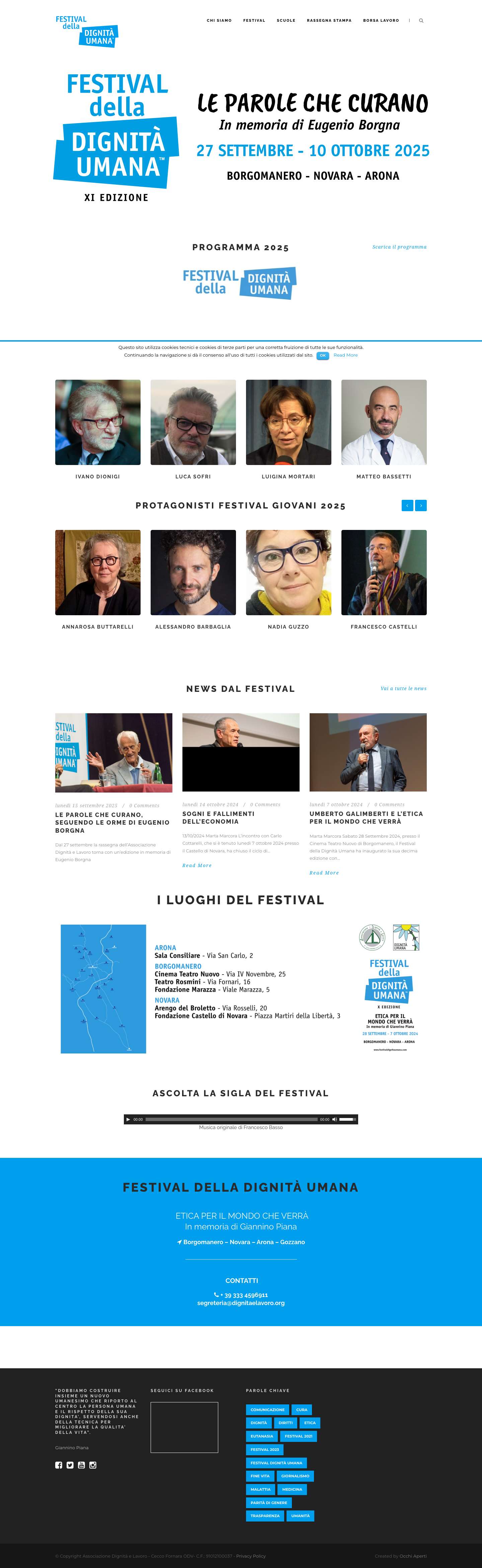 Festival della Dignità Umana - Full Screenshot