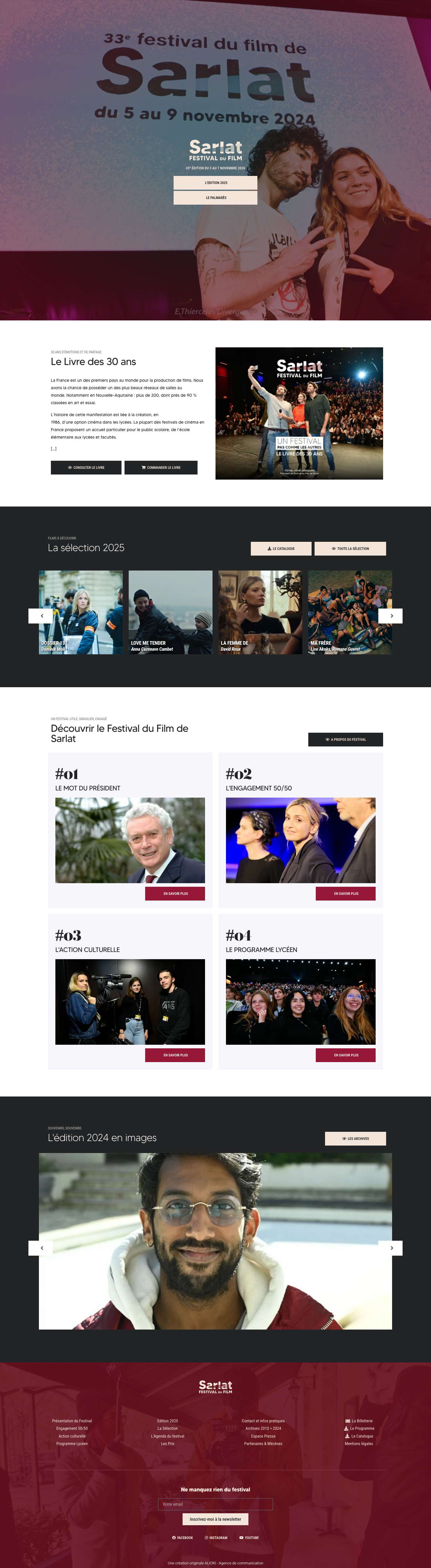 Festival du Film de Sarlat - Full Screenshot
