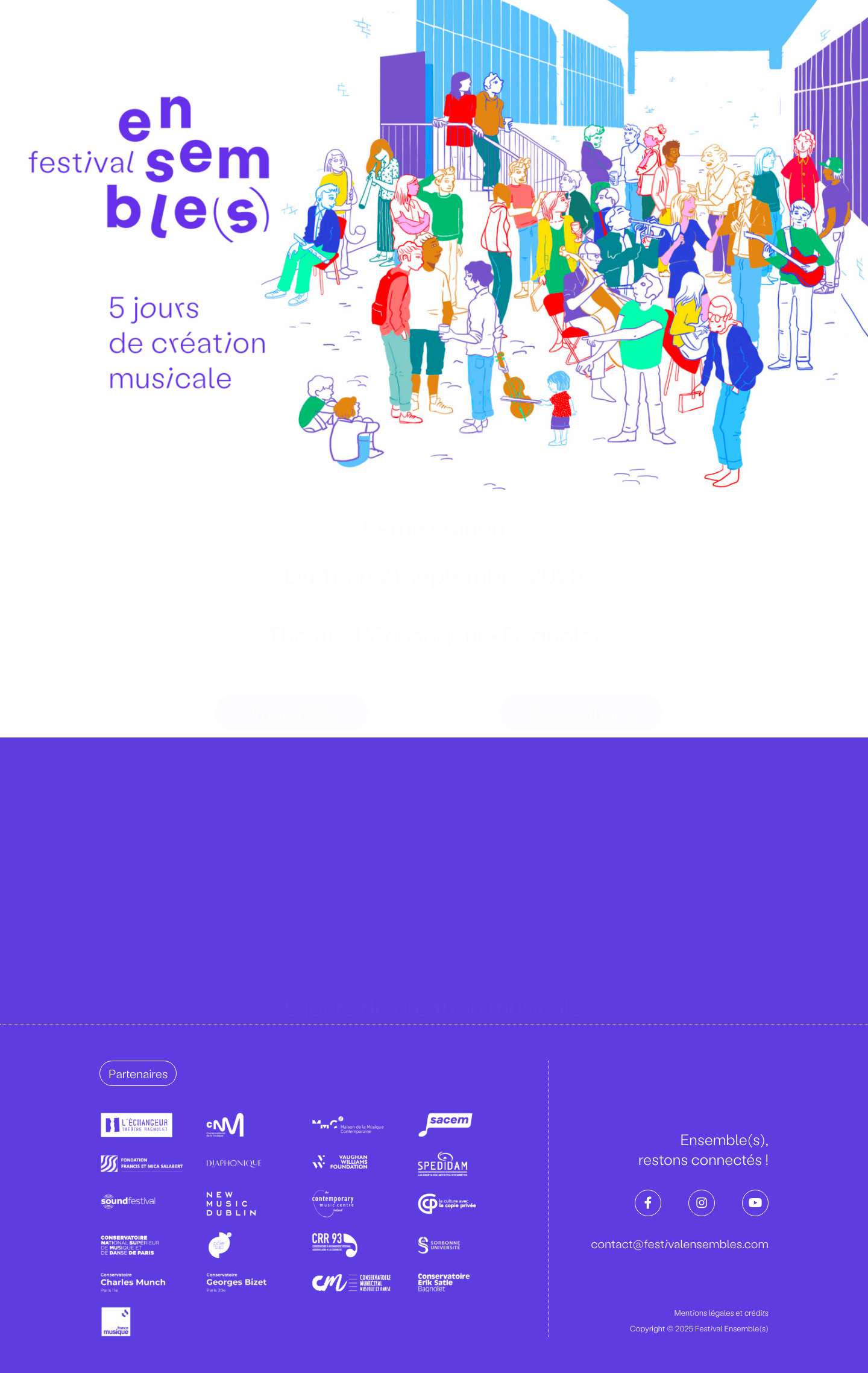 Festival Ensemble(s) - Full Screenshot