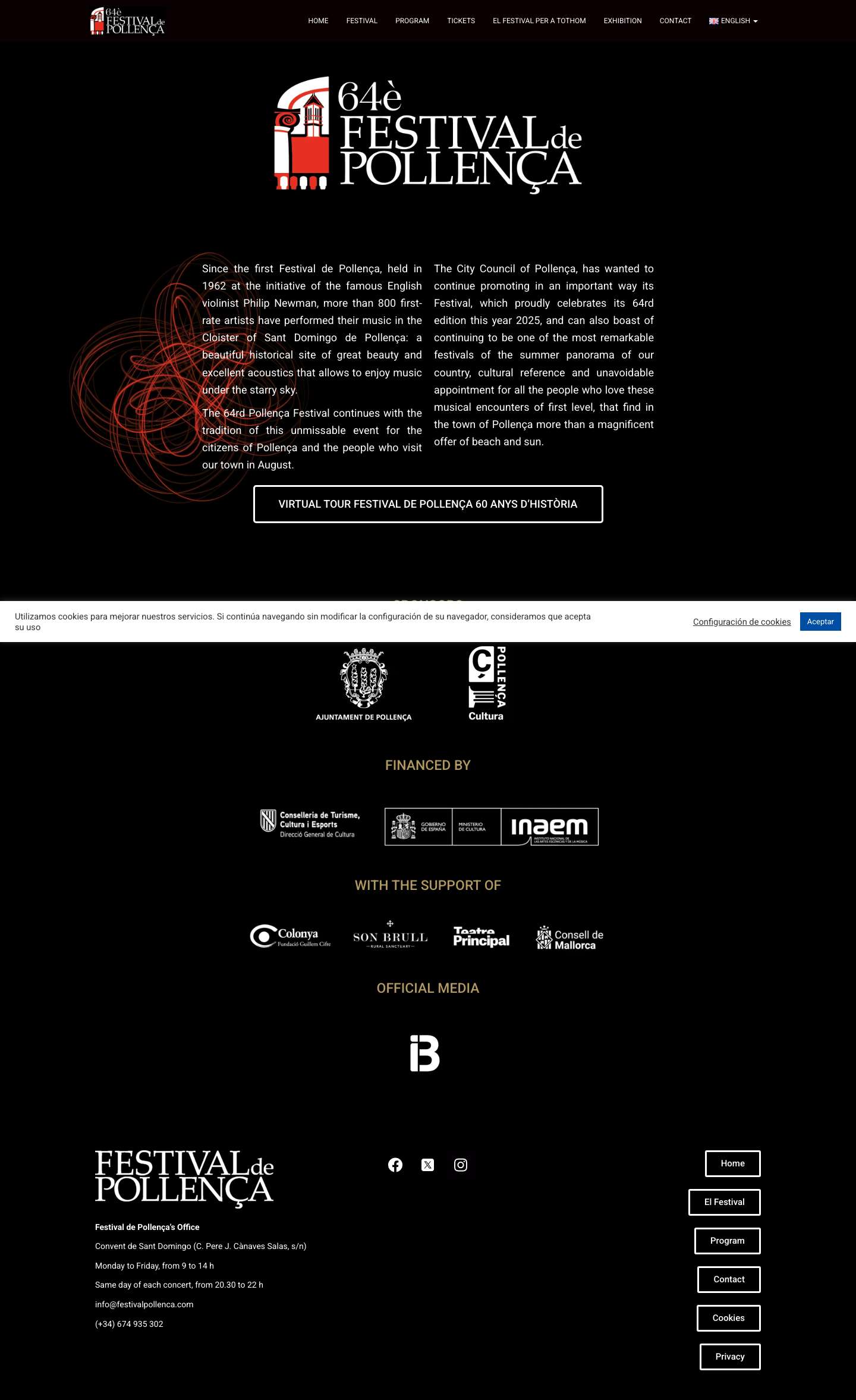 Festival de Pollença - Full Screenshot