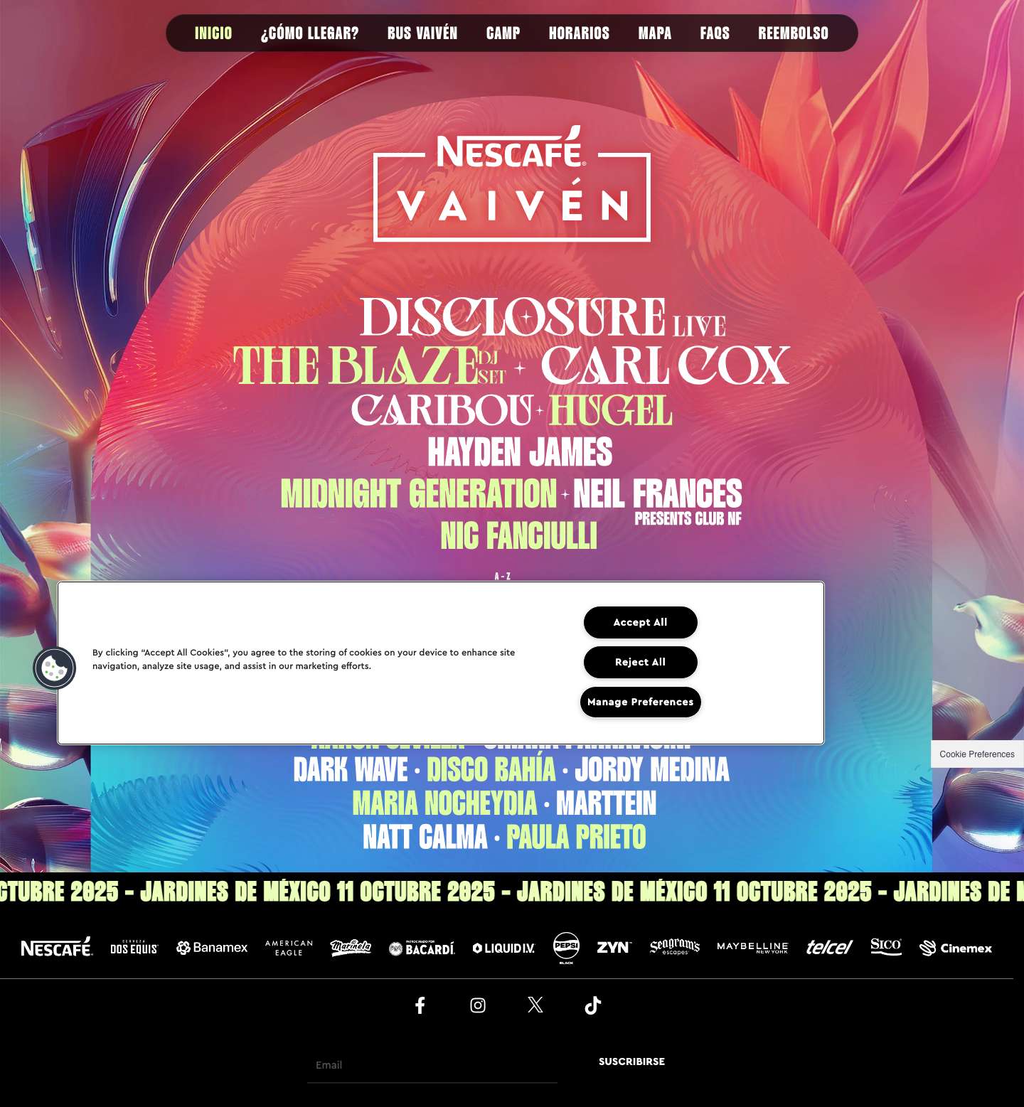 Nescafé Vaivén 2025 - Full Screenshot