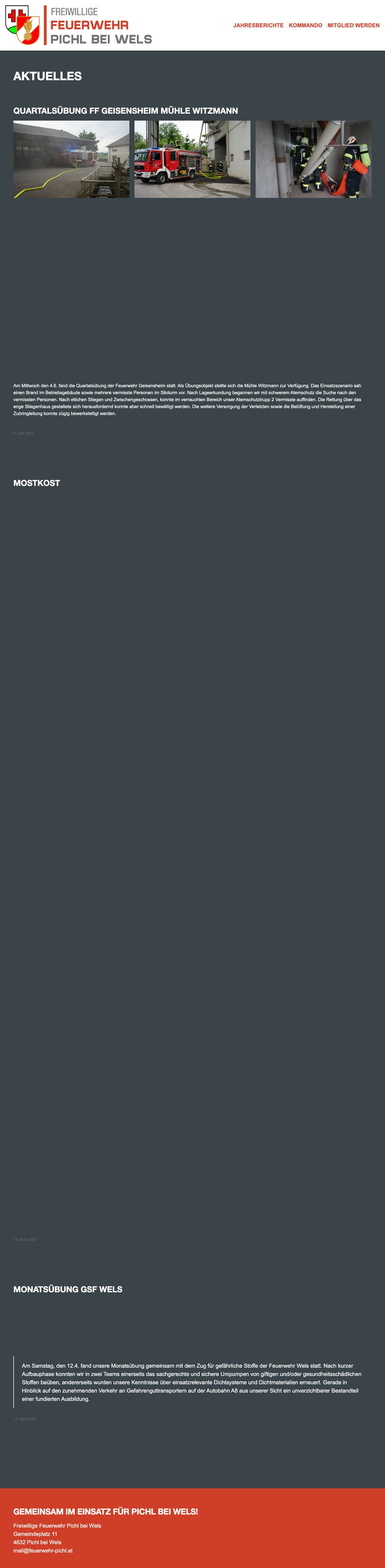 Gemeinsam im Einsatz für Pichl bei Wels! - Full Screenshot