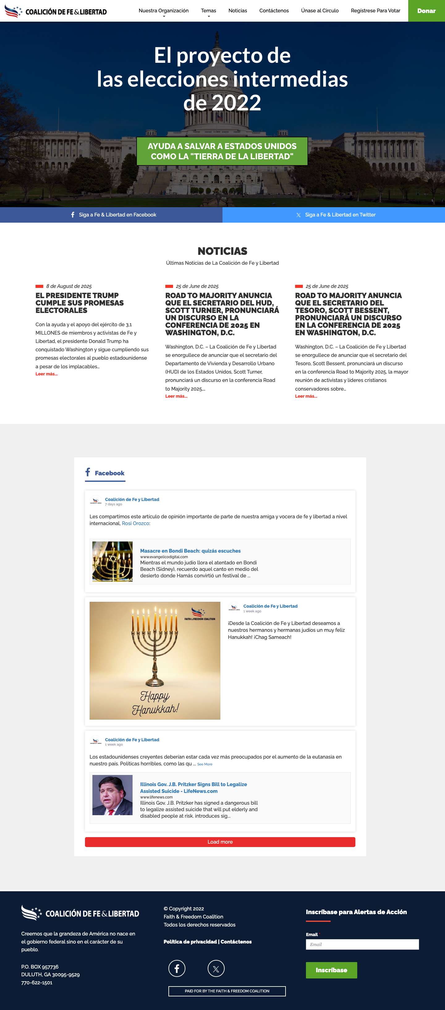 La Coalición de Fe y LibertadComments Box SVG icons - Full Screenshot