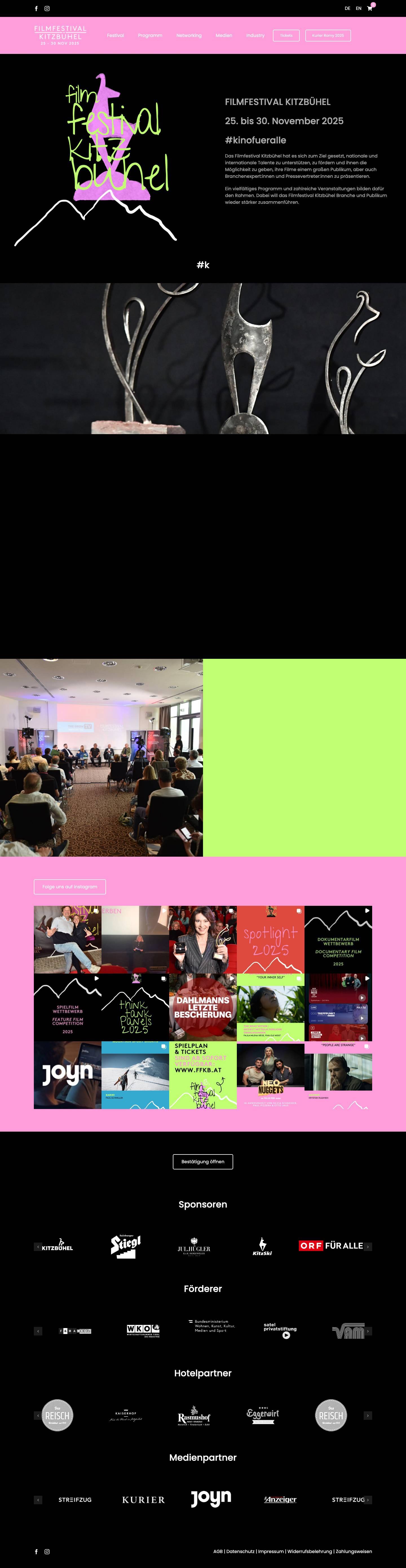 Filmfestival Kitzbühel - Full Screenshot