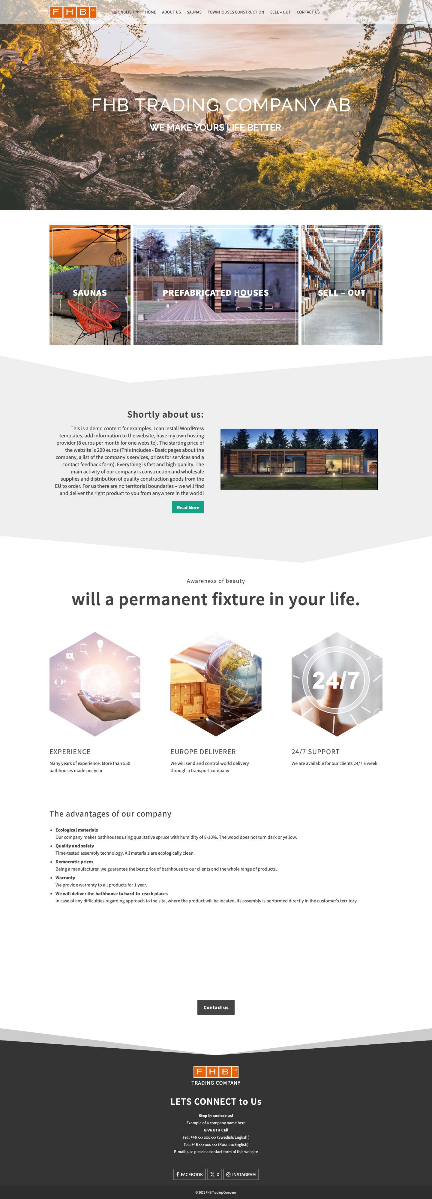 FHB Trading Company – FHB TRADING COMPANY ABFHB Trading Company ABVozmi Zvezdu - Full Screenshot