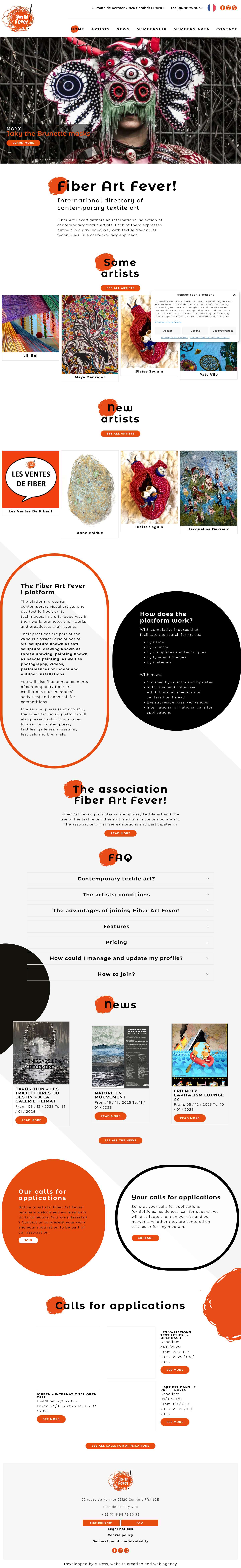 Accueil - Full Screenshot