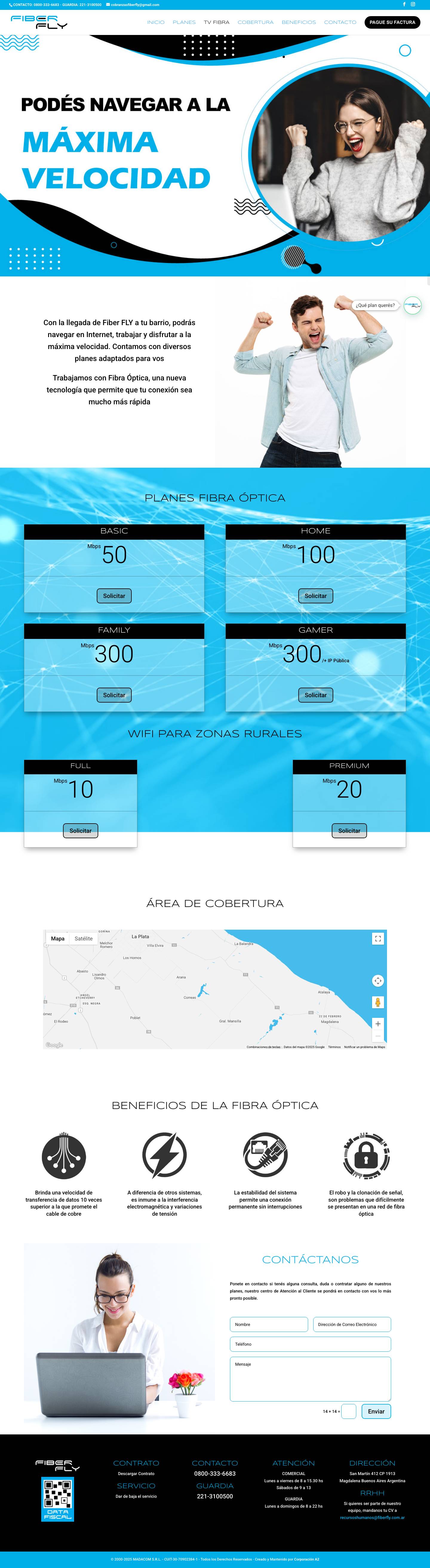 Fiber FLYWhatsApp - Full Screenshot