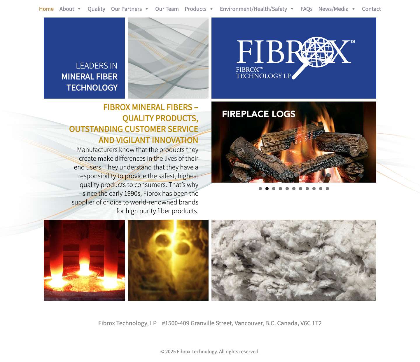 Home - Fibrox Technology - Full Screenshot