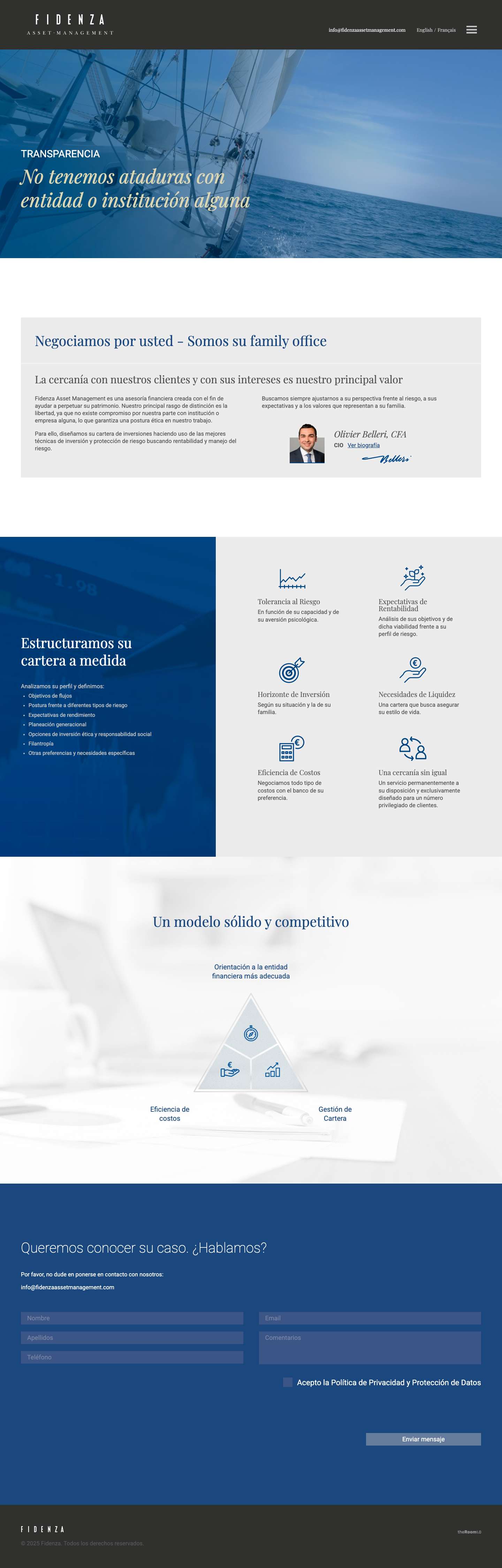 Fidenza – Asset Management - Full Screenshot