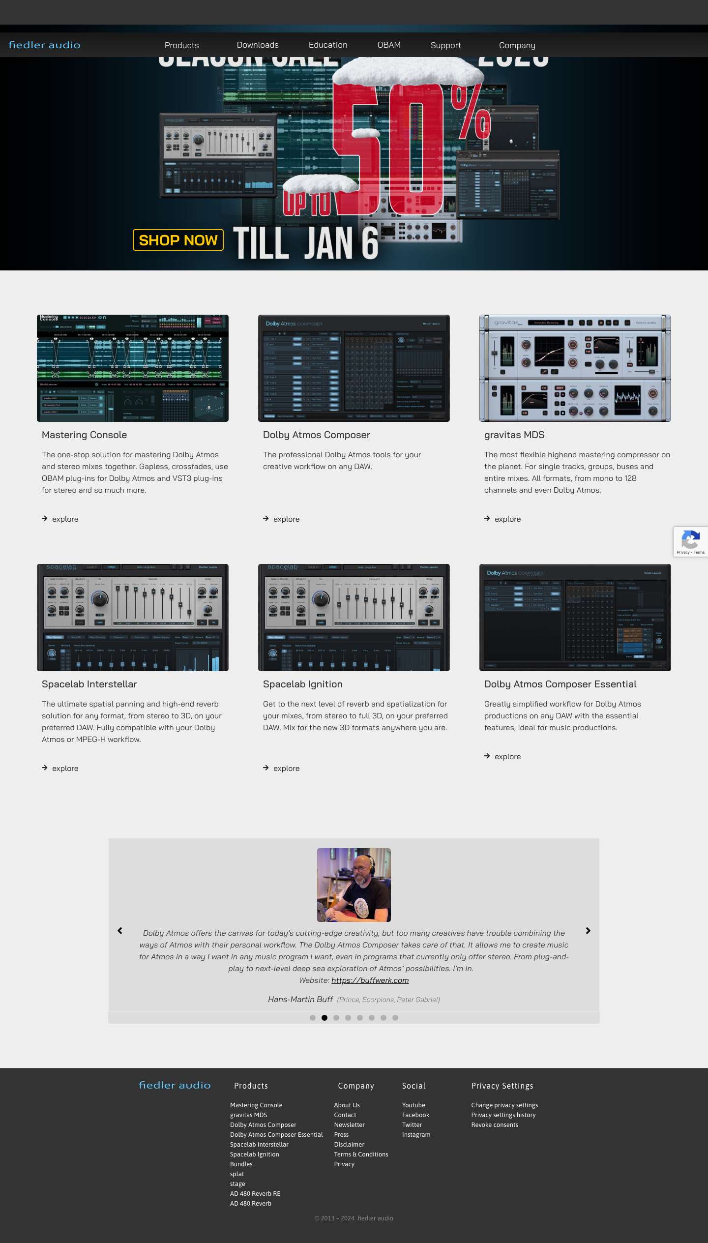 Fiedler Audio - Full Screenshot