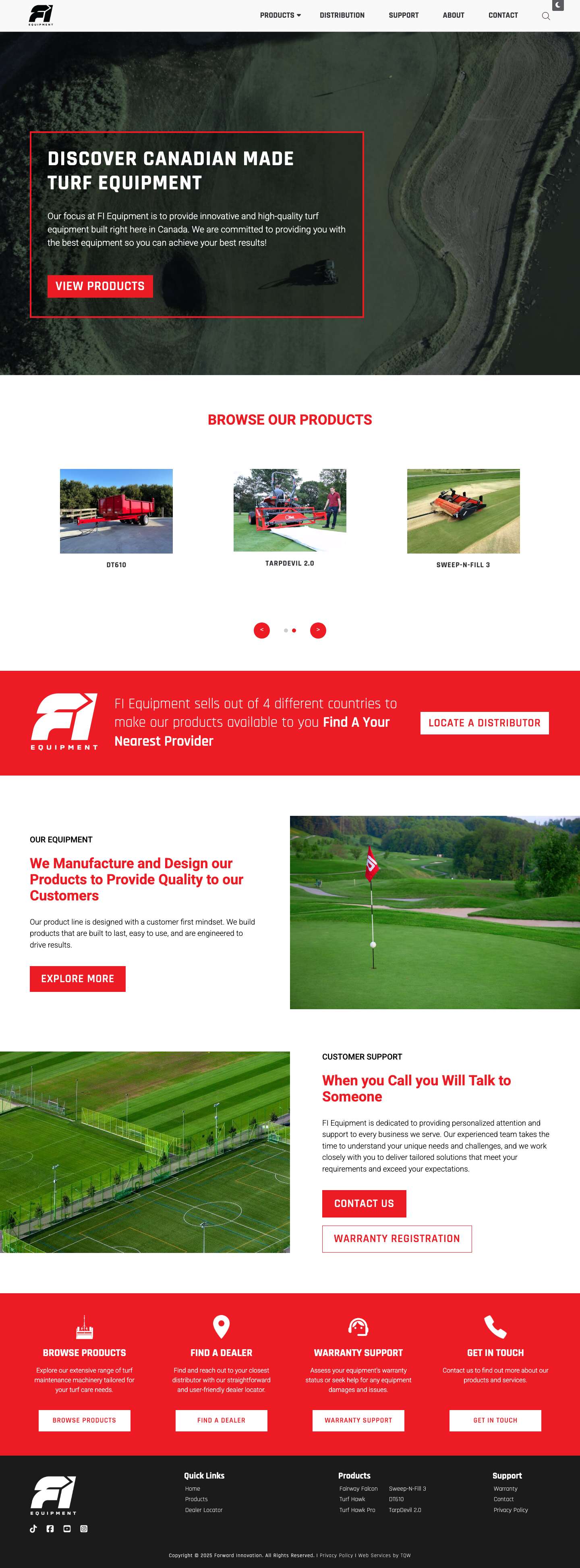FI Equipment - Full Screenshot