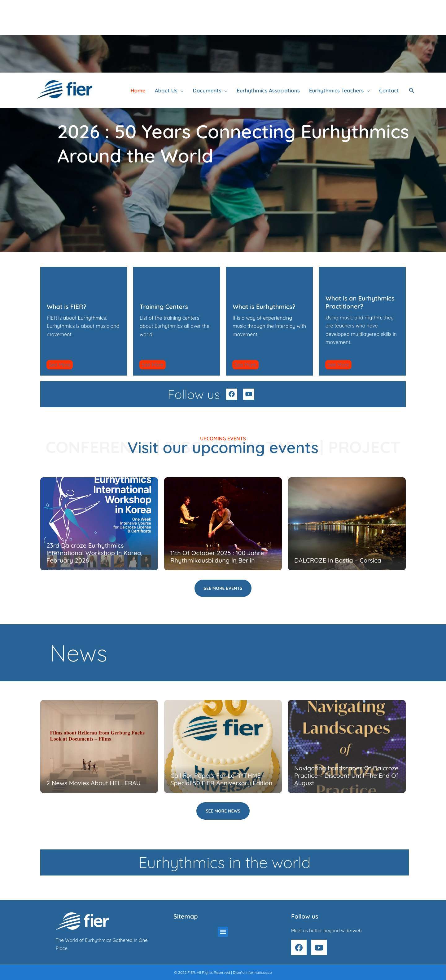 Fier – The World of Eurhythmics Gathered in One Place - Full Screenshot