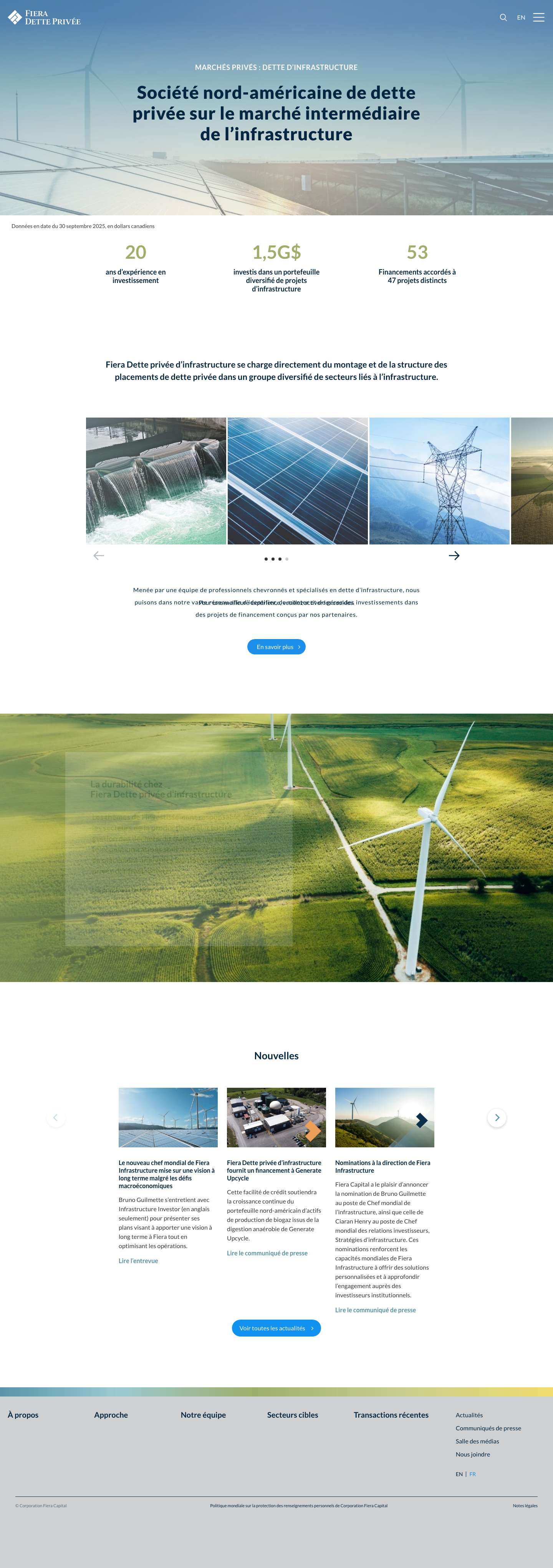 Fiera Infra Debt – Fiera Infrastructure Debt - Full Screenshot