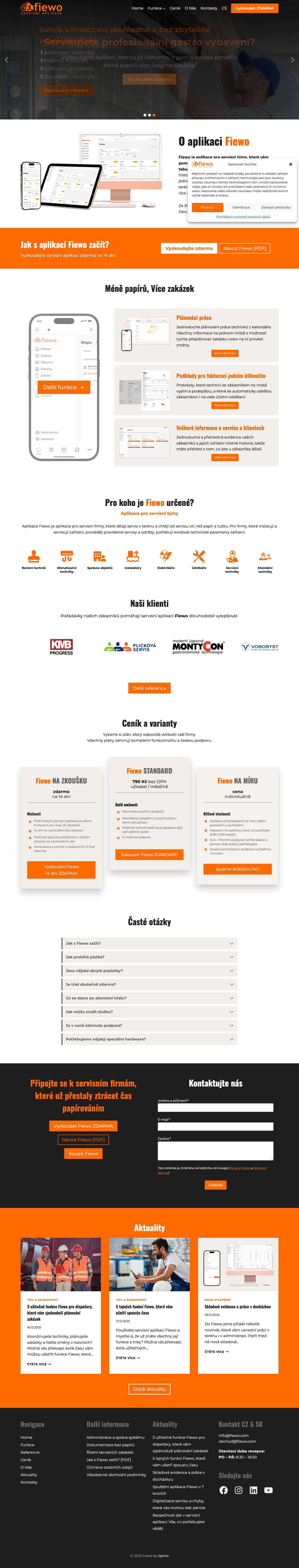 Fiewo - Servisní aplikace pro každéhoRozbalitPřepínání nabídkyPokračovatPokračovatPokračovatRozbalit - Full Screenshot