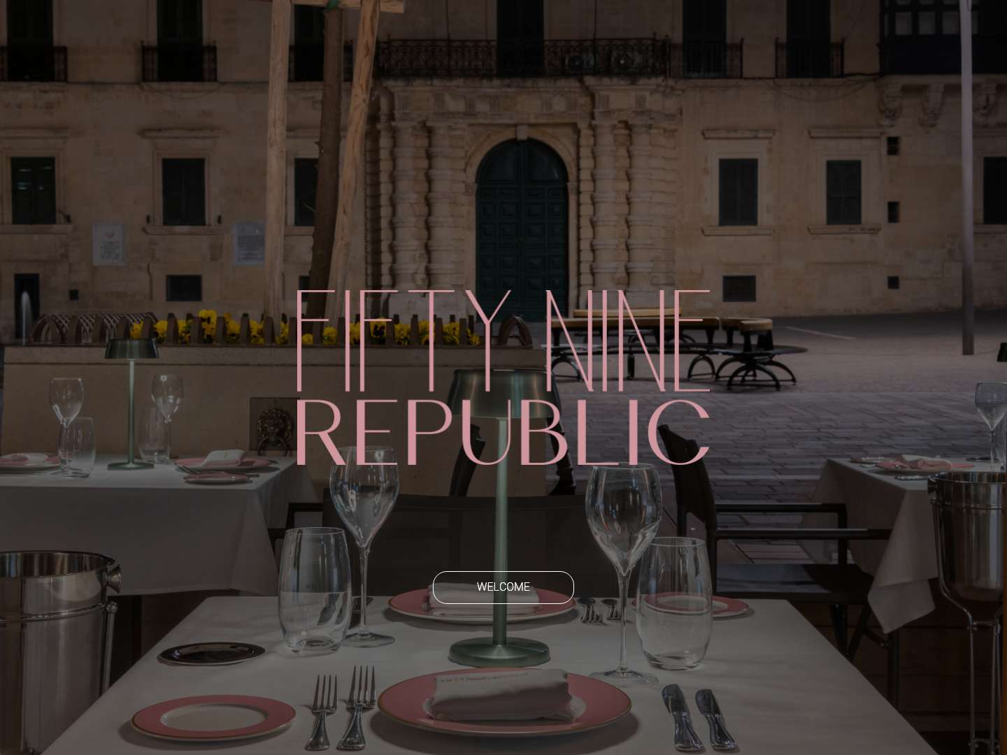 HOME - Welcome to the world of Fifty Nine Republic - Full Screenshot