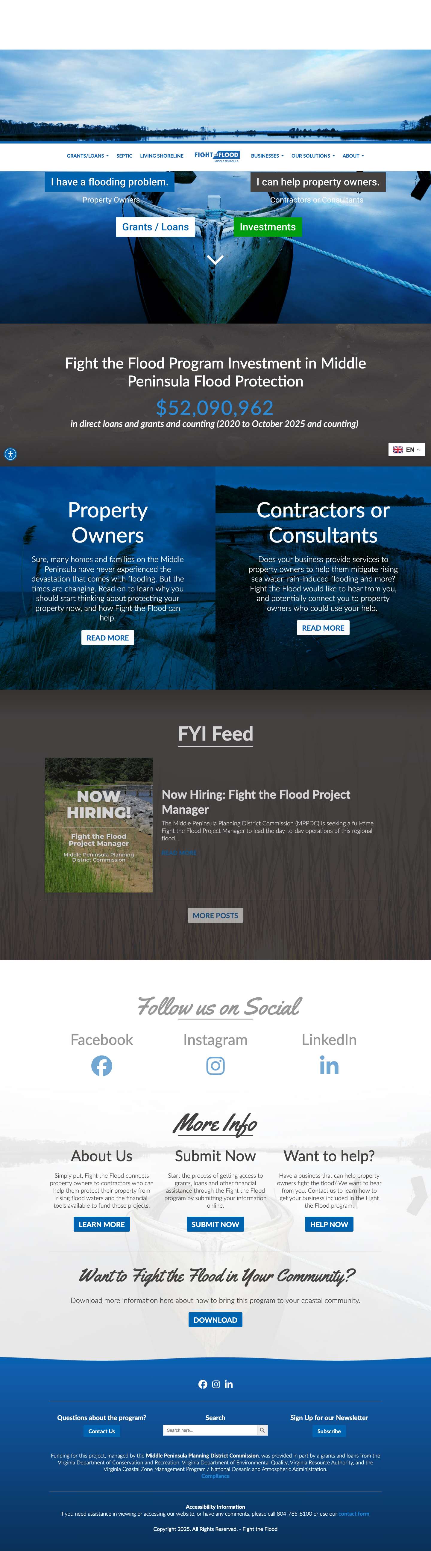 Home - Fight the Flood - Full Screenshot