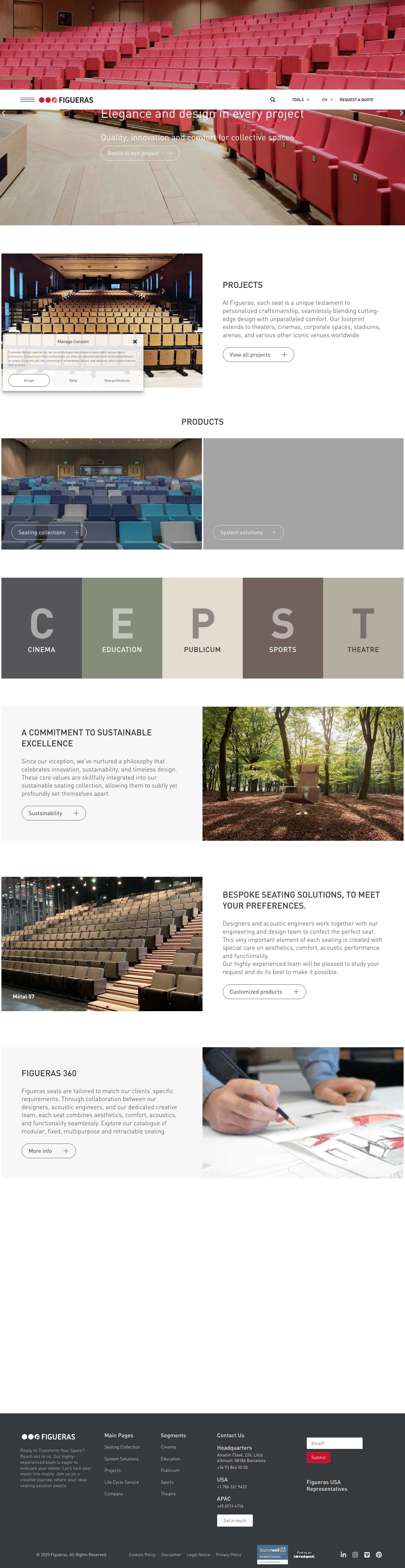 Figueras Seating | Seats provider and movable seating solutionsplusplusplusplusplusplusplusplusplusplusplus - Full Screenshot