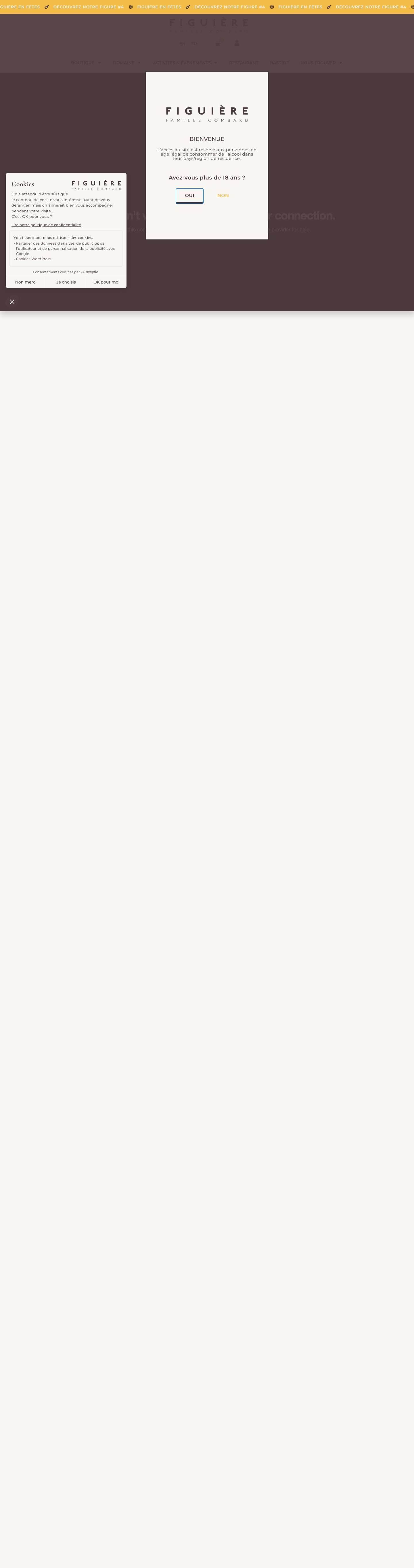 Figuière - Vignoble Familial de Provence - Full Screenshot